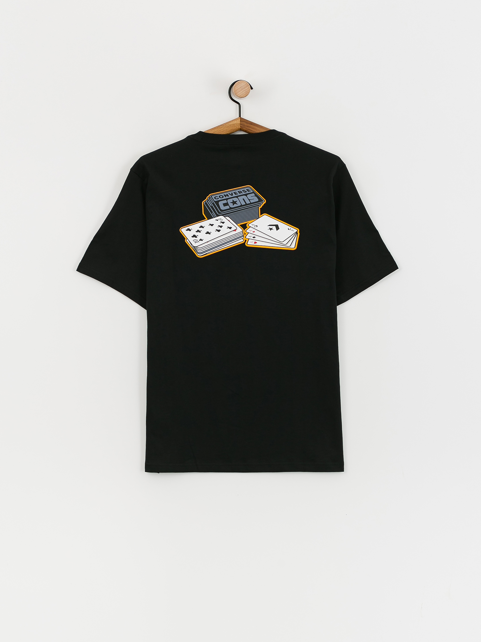 Converse T-Shirt Cons Card Skate (black)