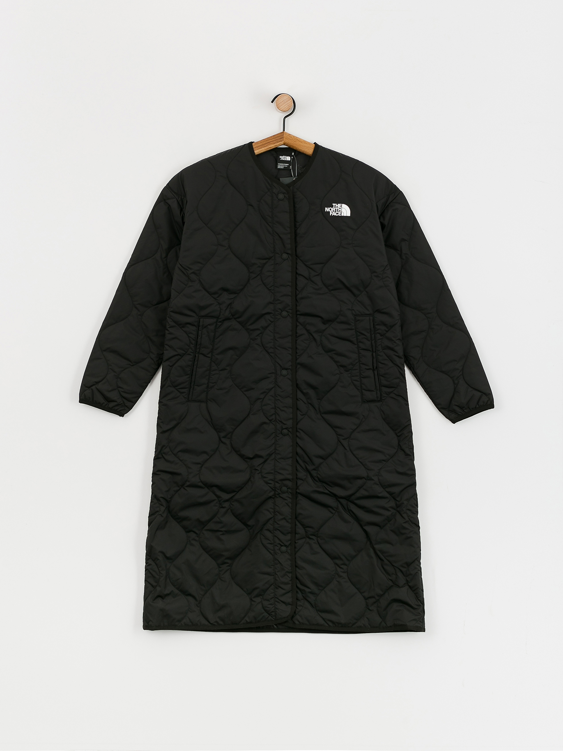 The North Face Jacket Ampato Quilted Liner Long Wmn (tnf black)