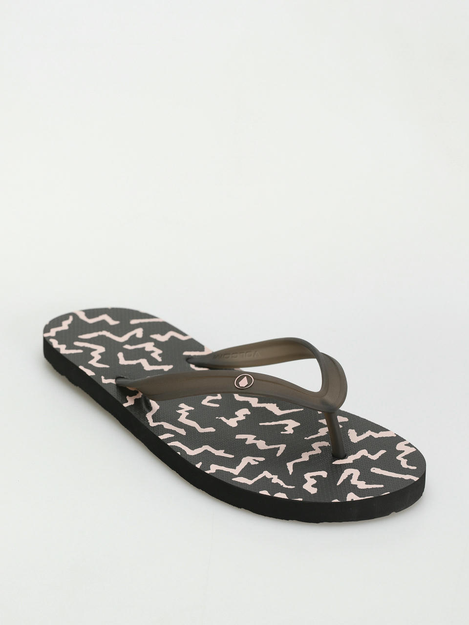 Volcom Rocker 2 Flip Flops (asphalt black)