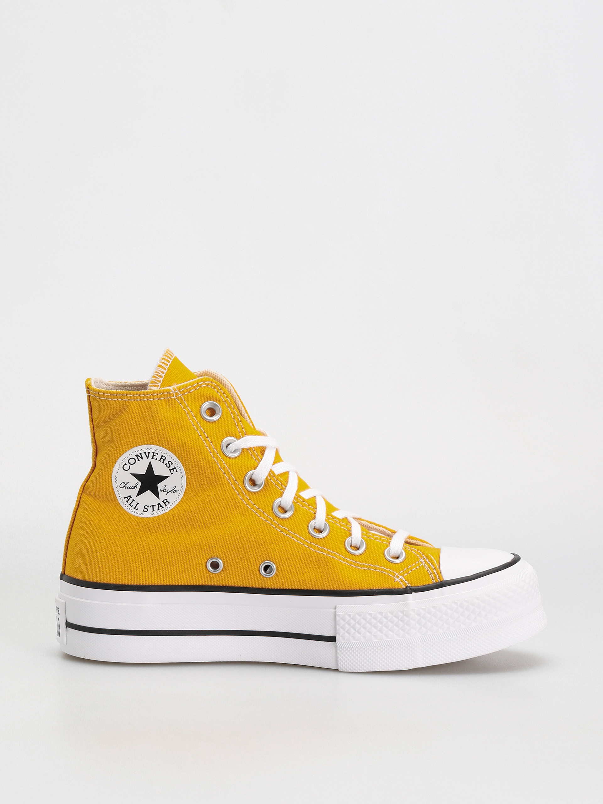 Converse Chuck Taylor All Star Lift Hi Wmn Chucks (dark yellow)