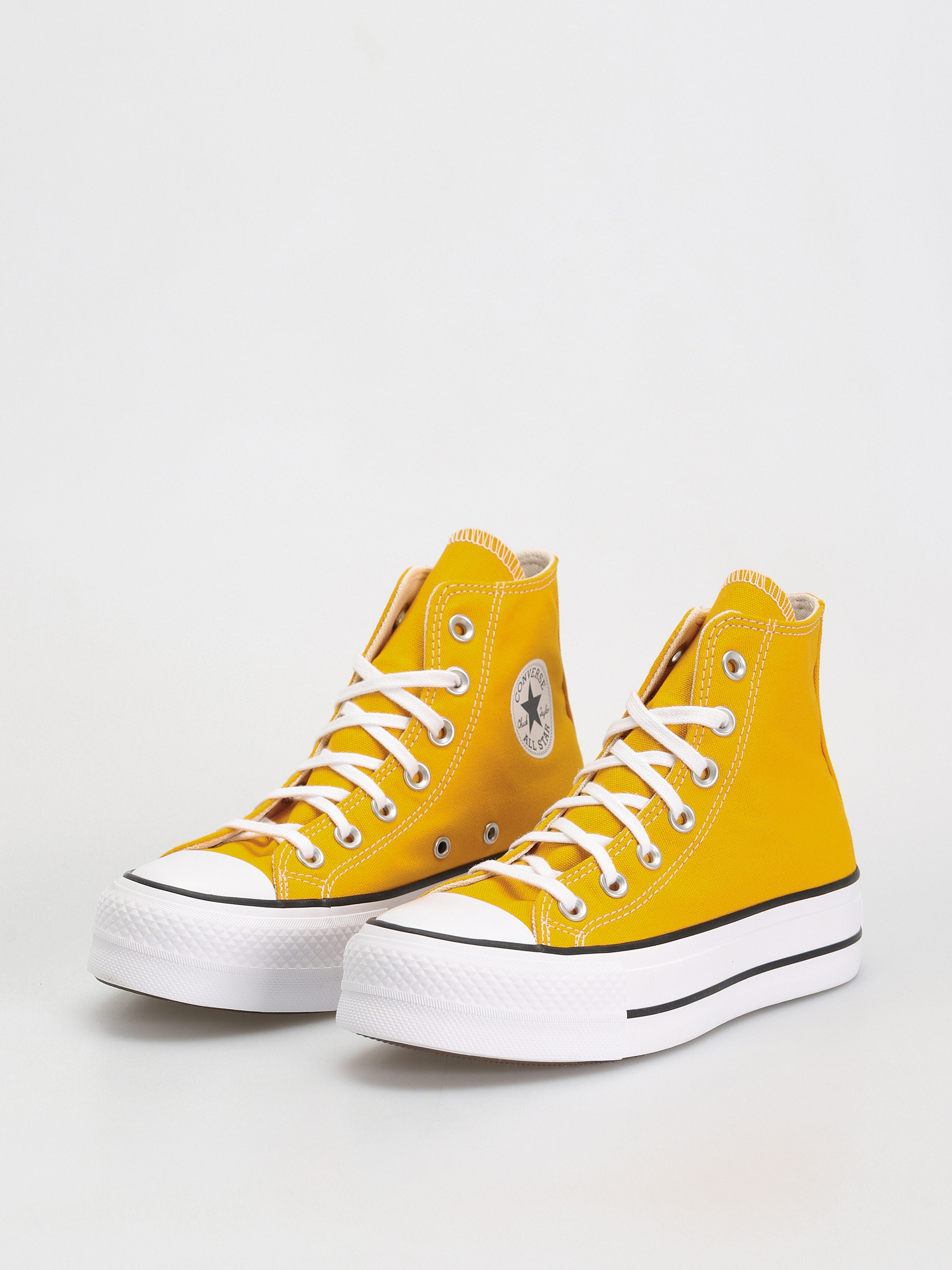 Converse Chuck Taylor All Star Lift Hi Wmn Chucks (dark yellow)