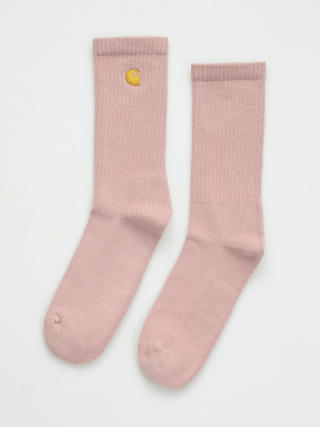 Carhartt WIP Chase Socken (glassy pink/gold)