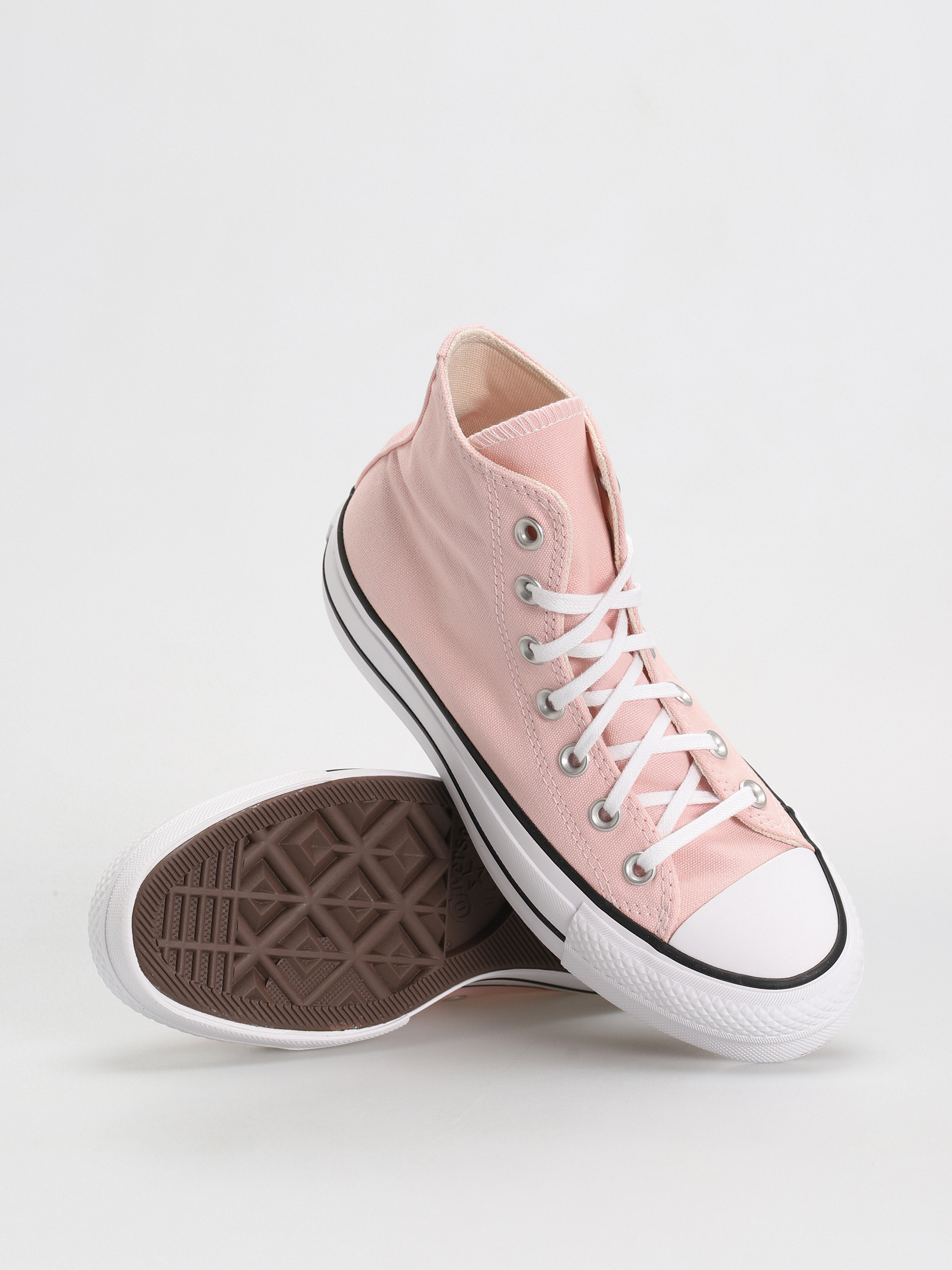 Converse Chucks Chuck Taylor All Star Lift Hi Wmn pink pink parchment