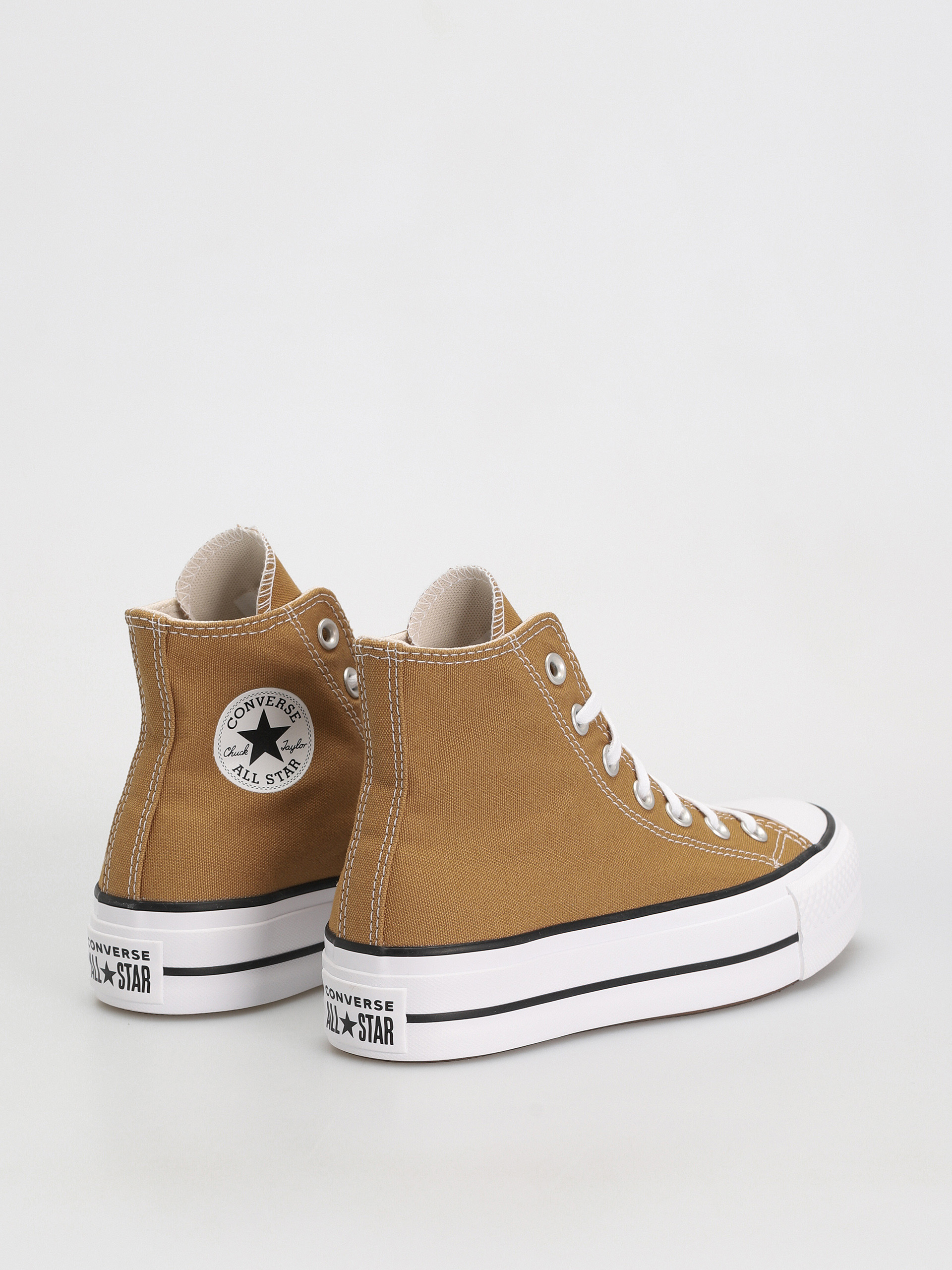 High brown shops converse