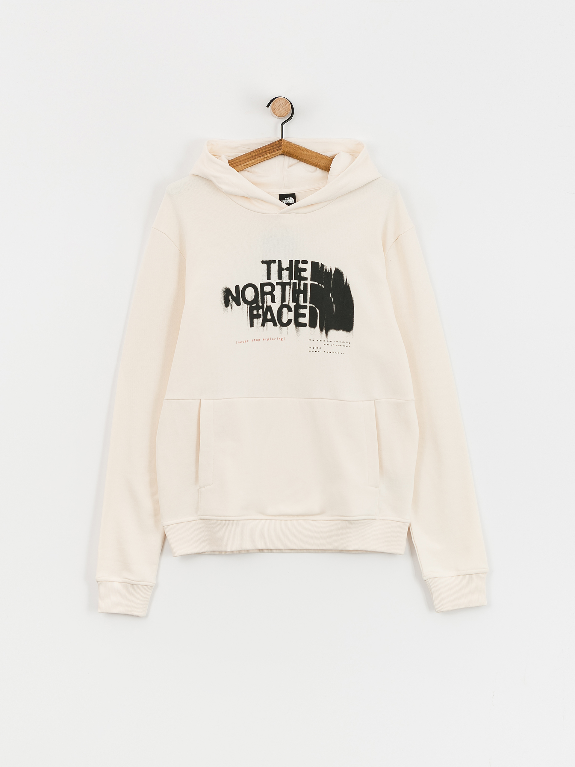 The North Face Graphic HD 3 Hoodie (white dune)
