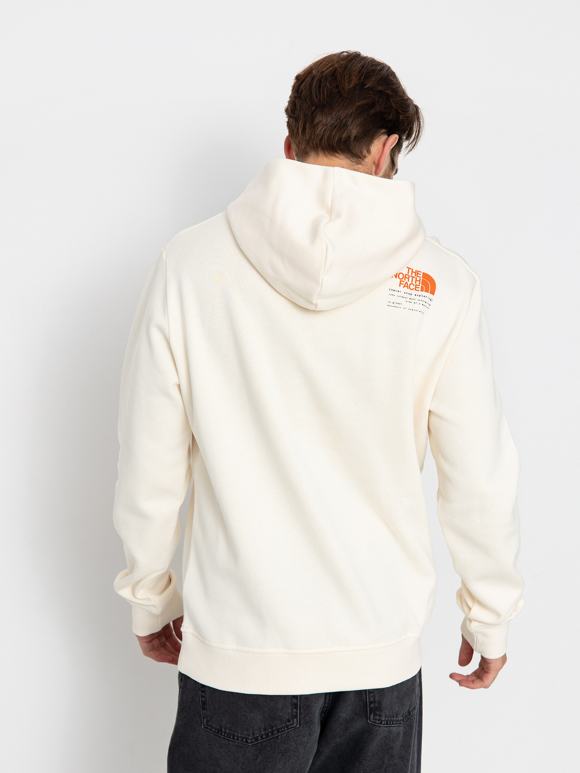 The North Face Graphic HD Hoodie beige (white dune)
