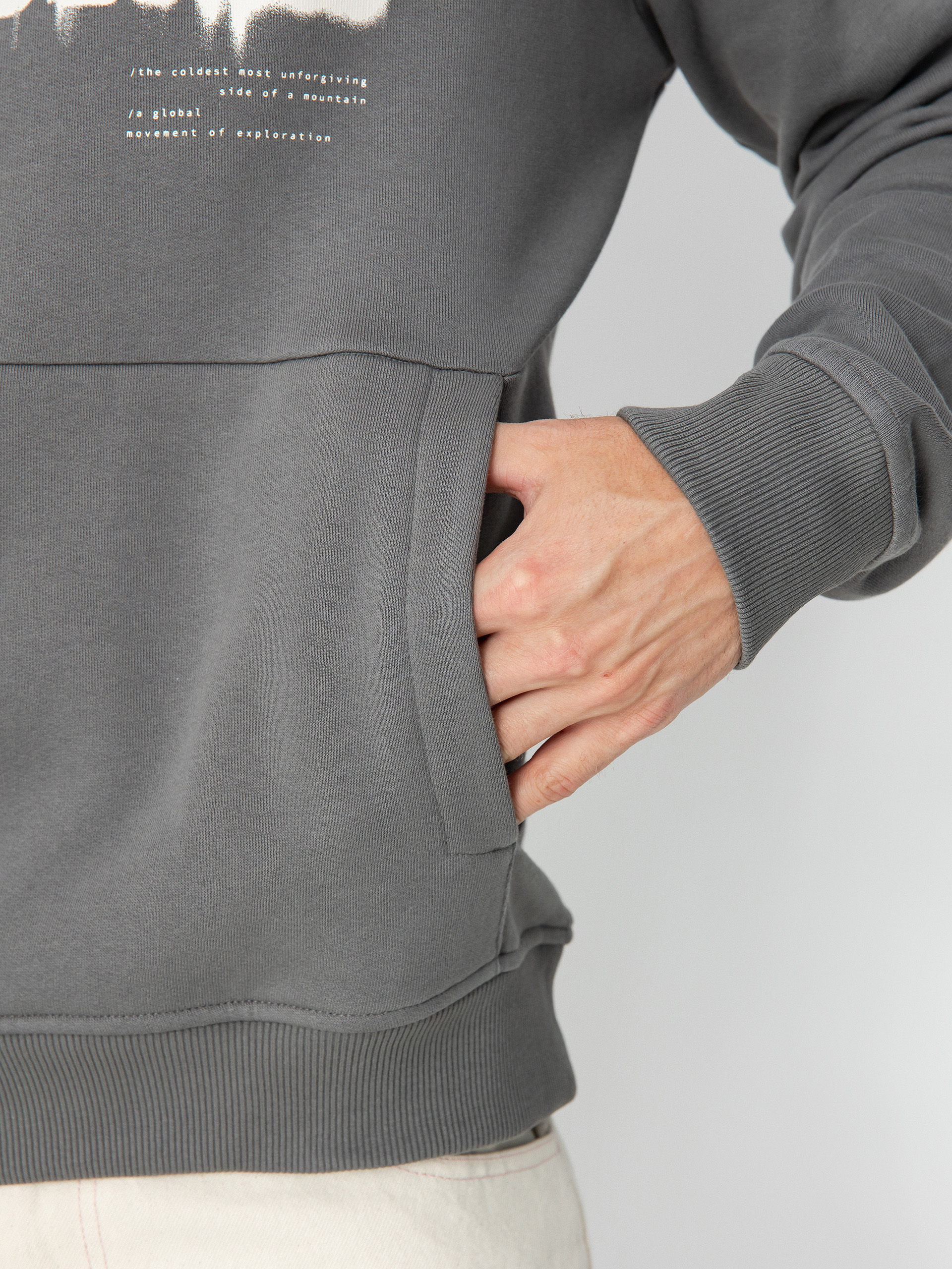 The North Face Graphic HD 3 Hoodie (smoked pearl)