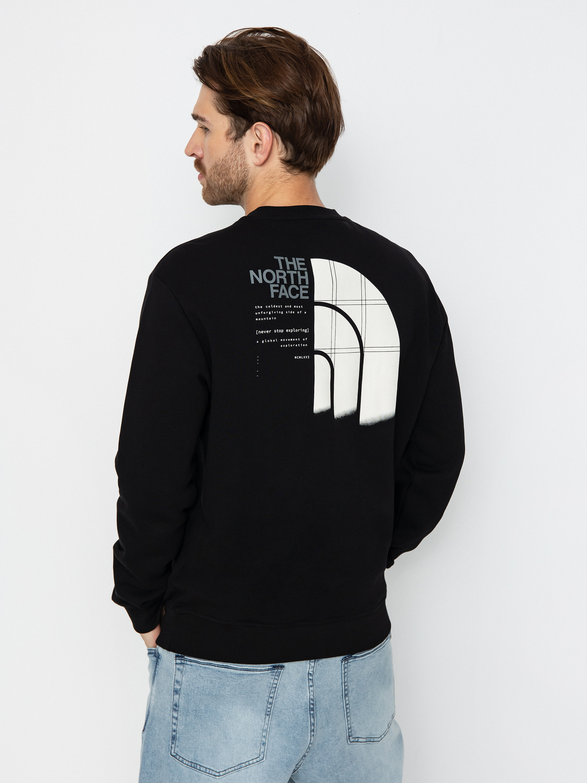 The North Face Graphic Crew 3 Sweatshirt (tnf black)