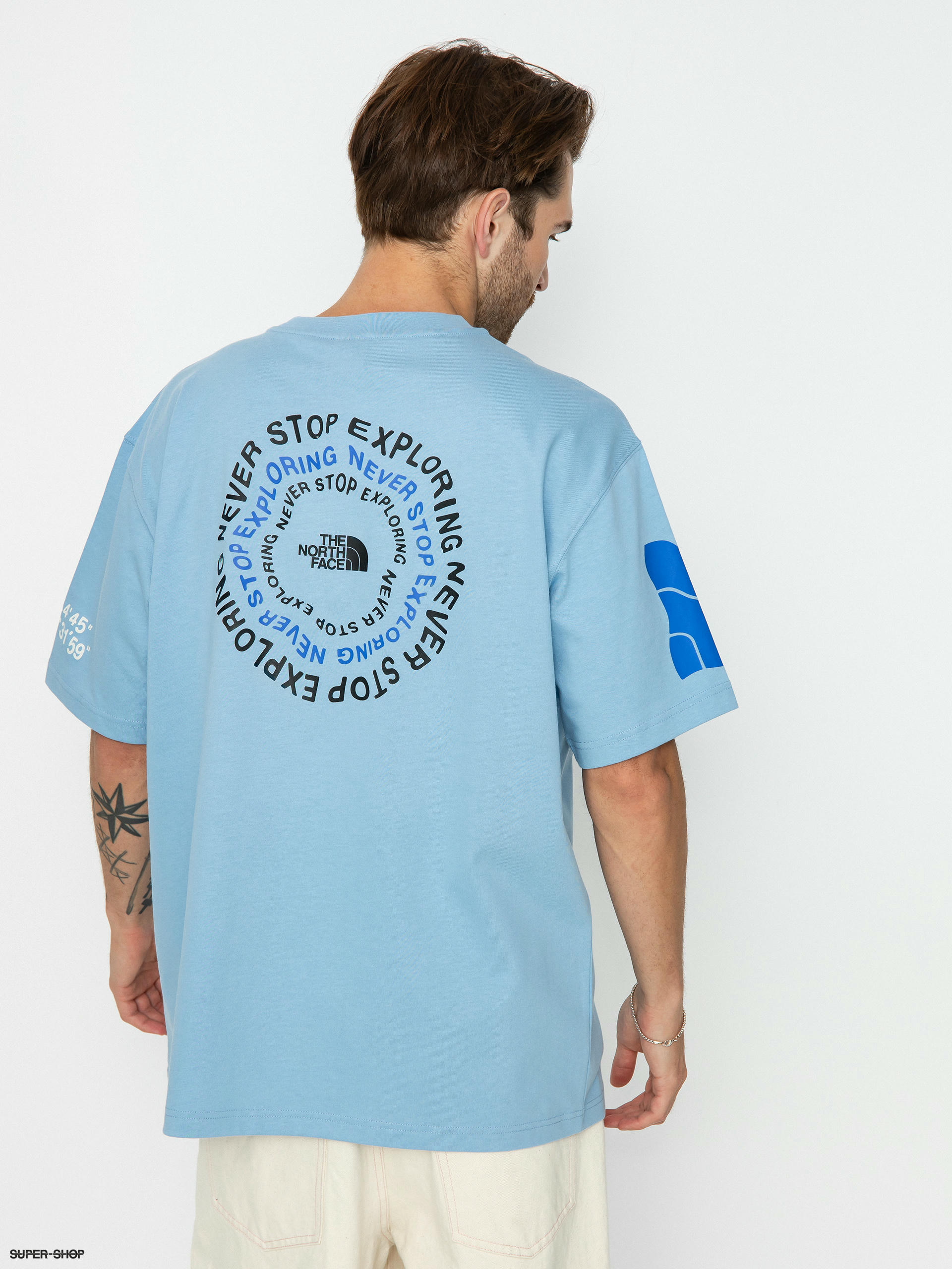 The North Face Nse Graphic T-shirt (steel blue)