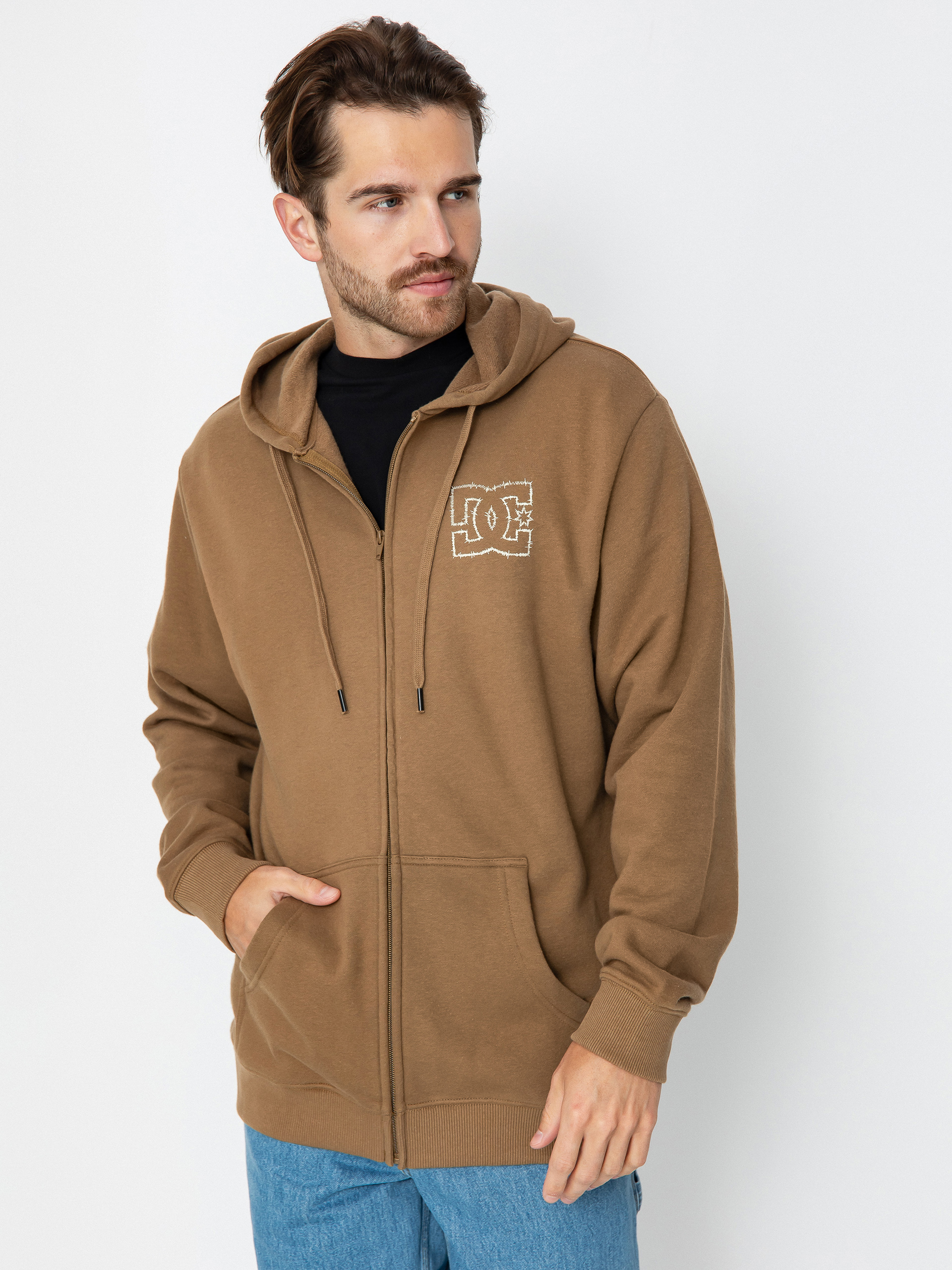 DC Dc Zig Zag ZHD Hoodie (otter)