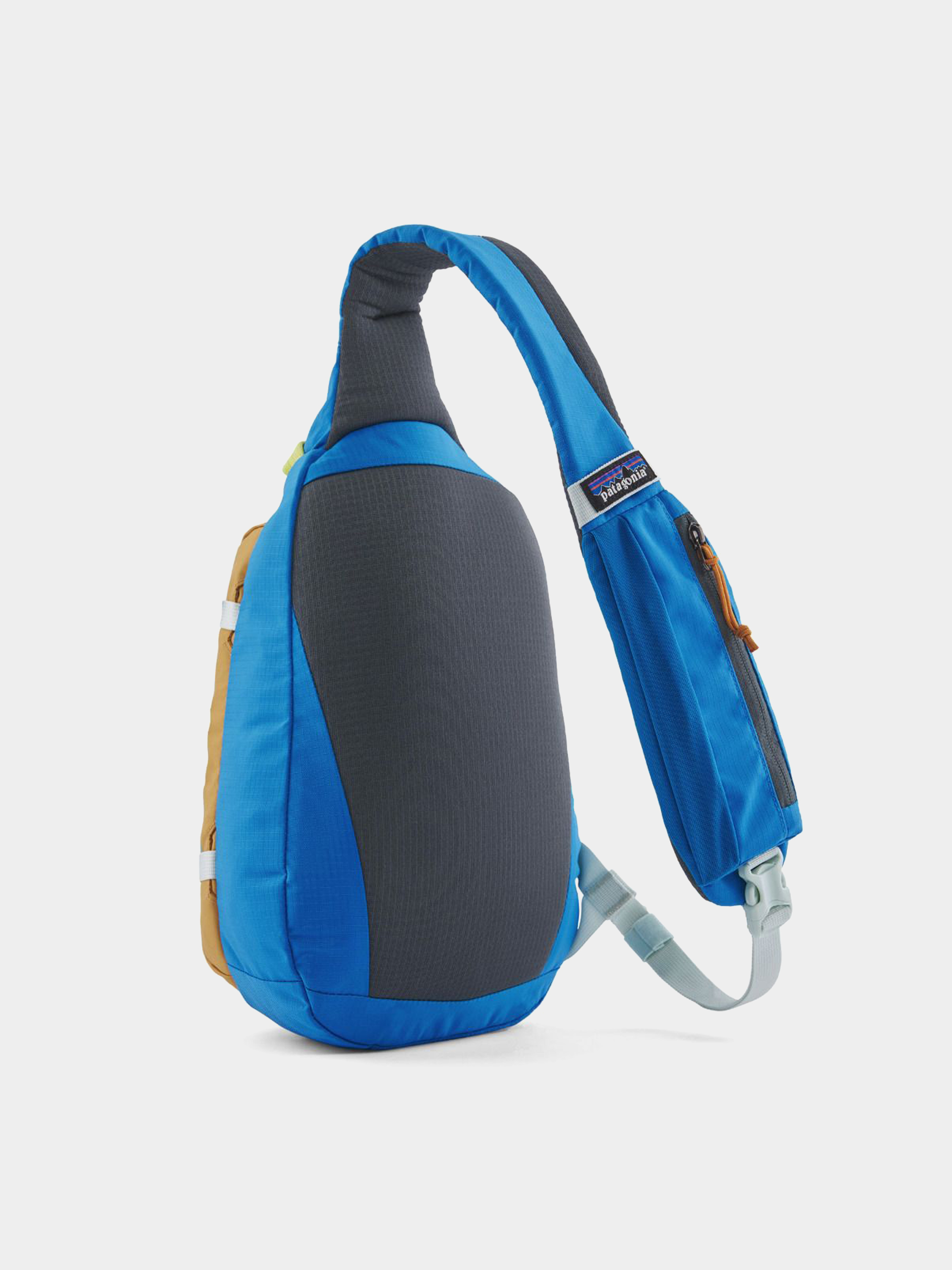 Patagonia Backpack Atom Sling 8L blue patchwork vessel blue