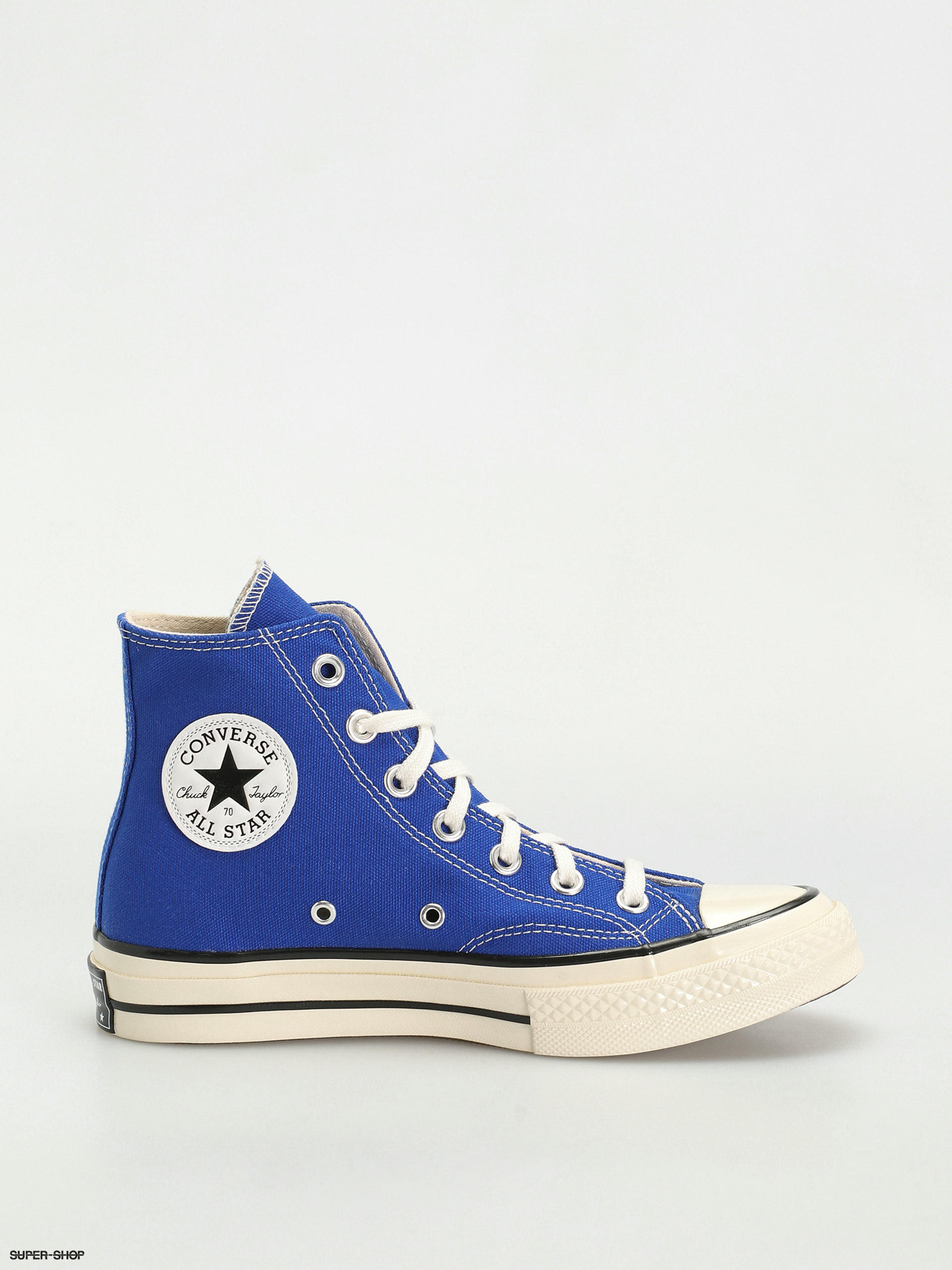 Royal blue outlet converse high tops