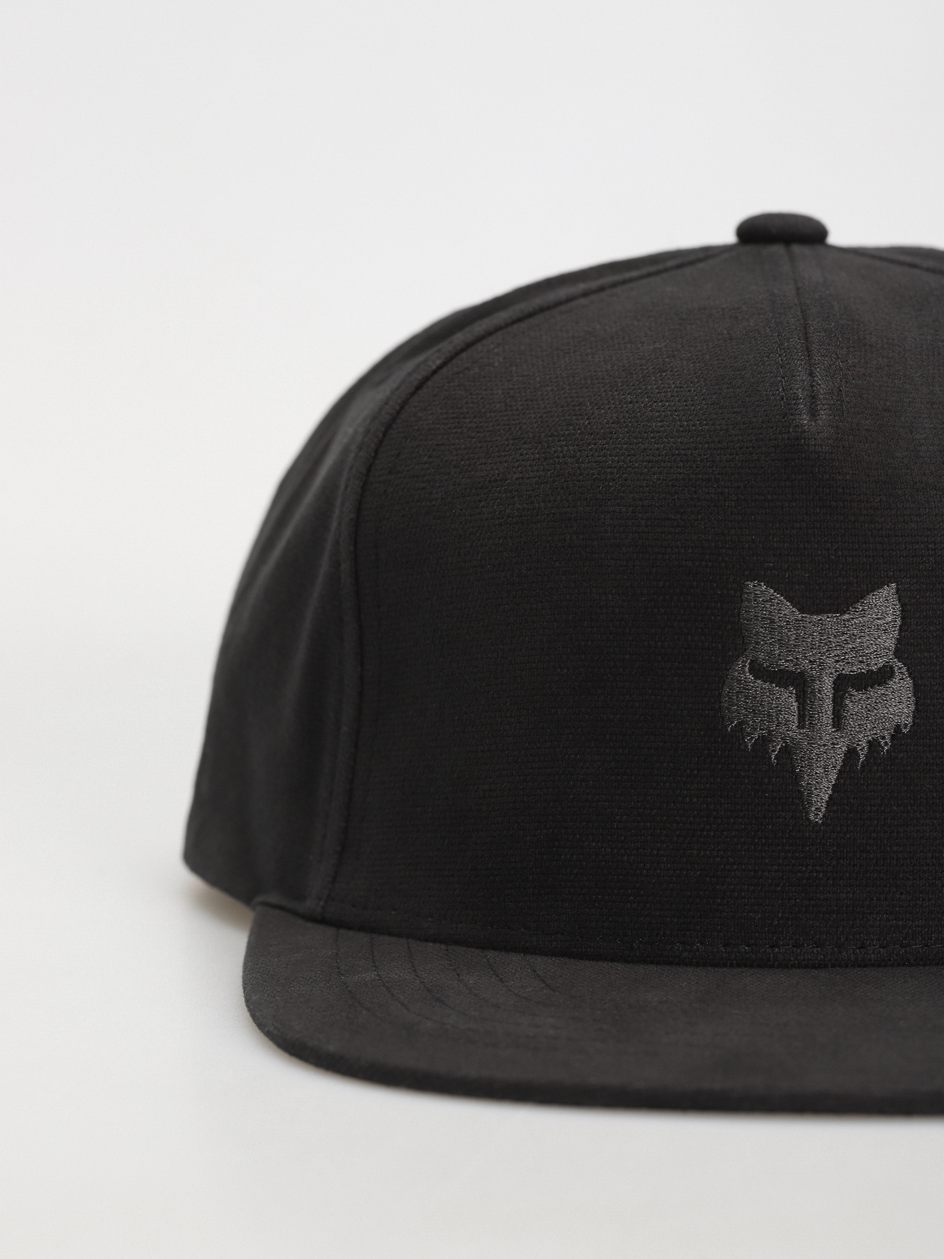 Fox Fox Head Snapback Cap (black/charcoal)