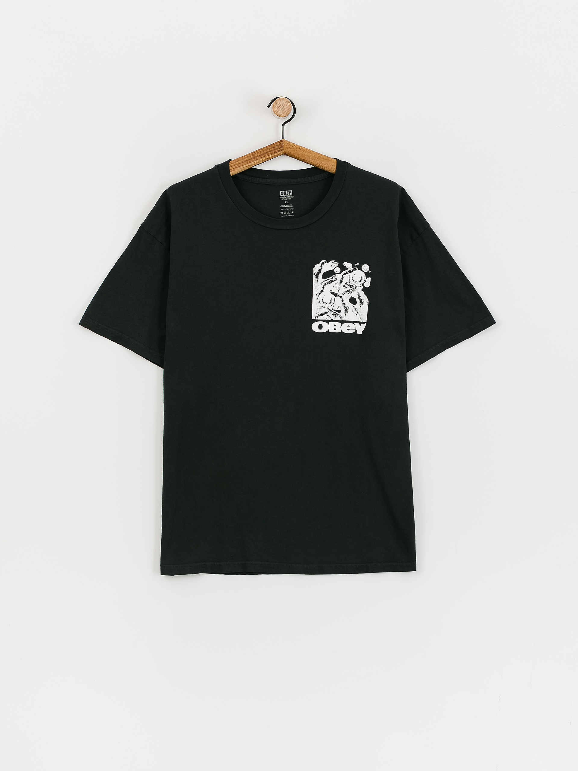 OBEY T-Shirt Eyes In My Head - black (pigment vintage black)