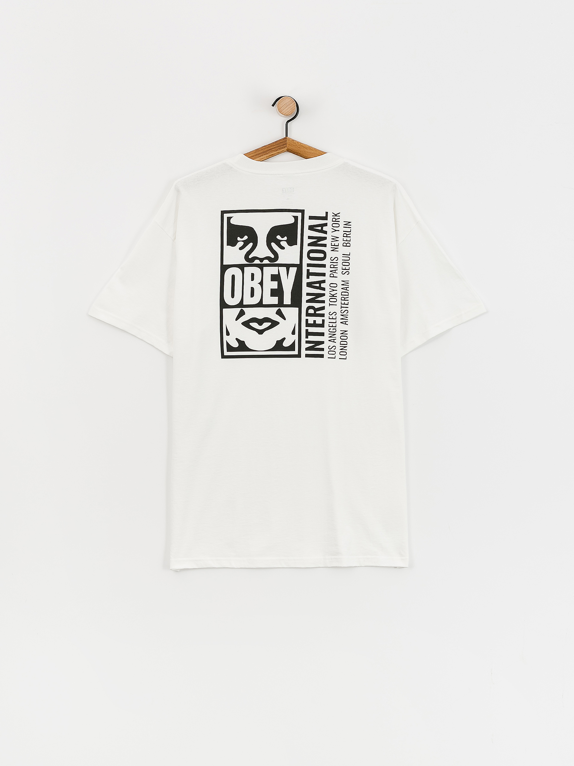 OBEY T-Shirt Icon Split - white (white)