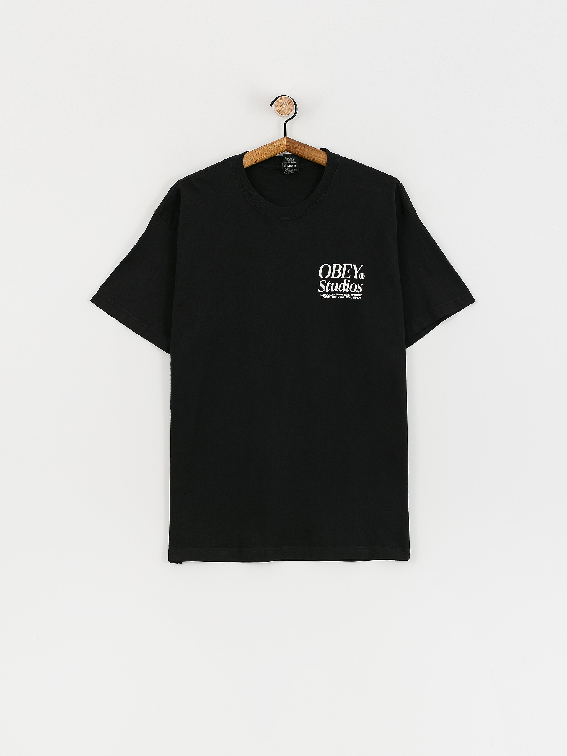 OBEY T-Shirt Studios Icon (jet black)