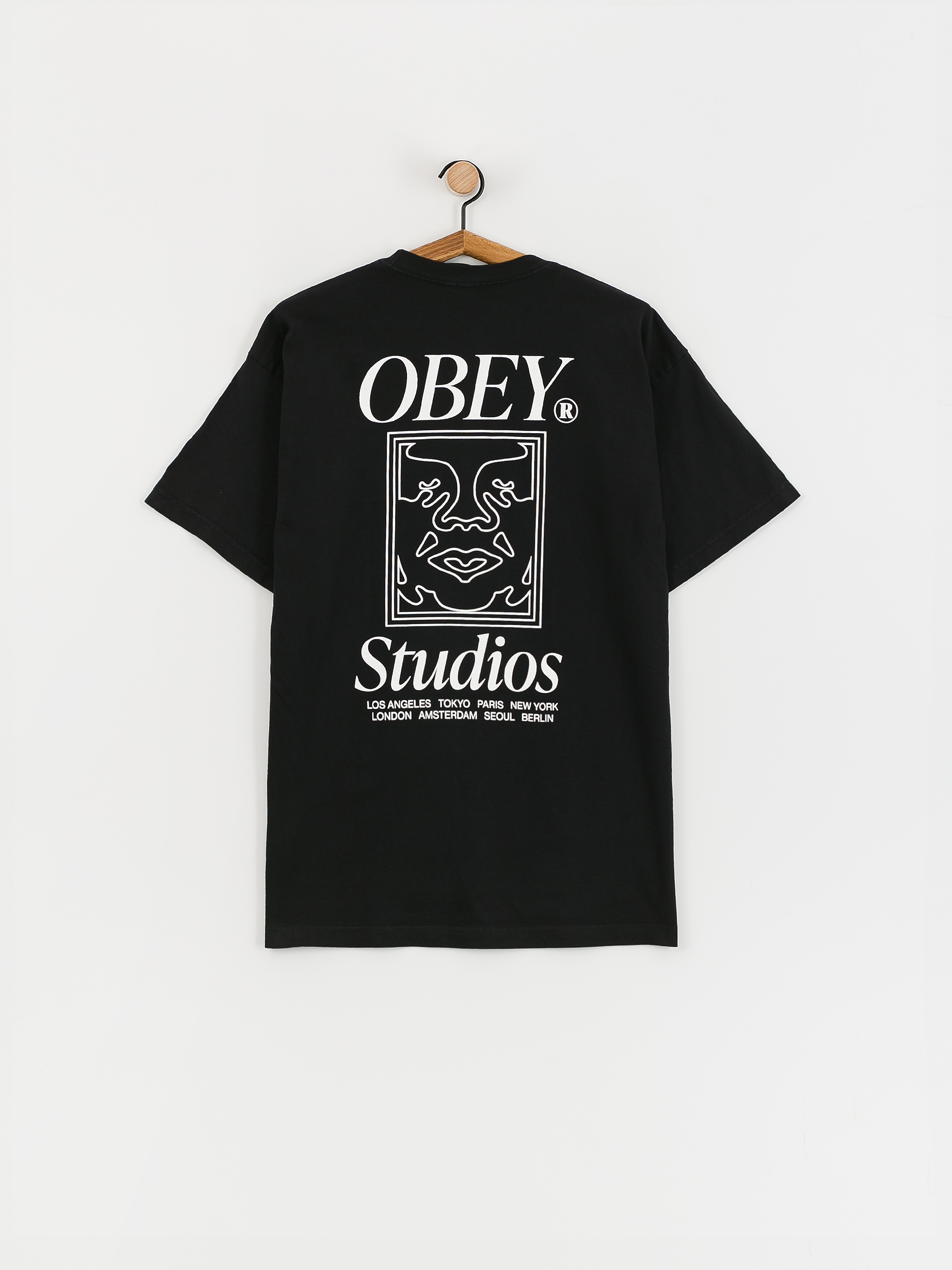 OBEY T-Shirt Studios Icon (jet black)