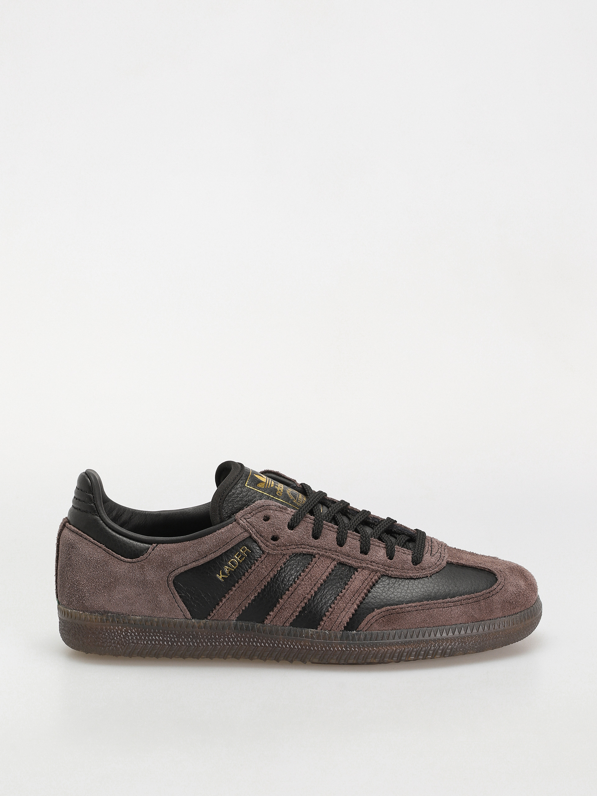 adidas Schuhe Samba ADV X Kader - Braun (cblack/brown/gum5) 