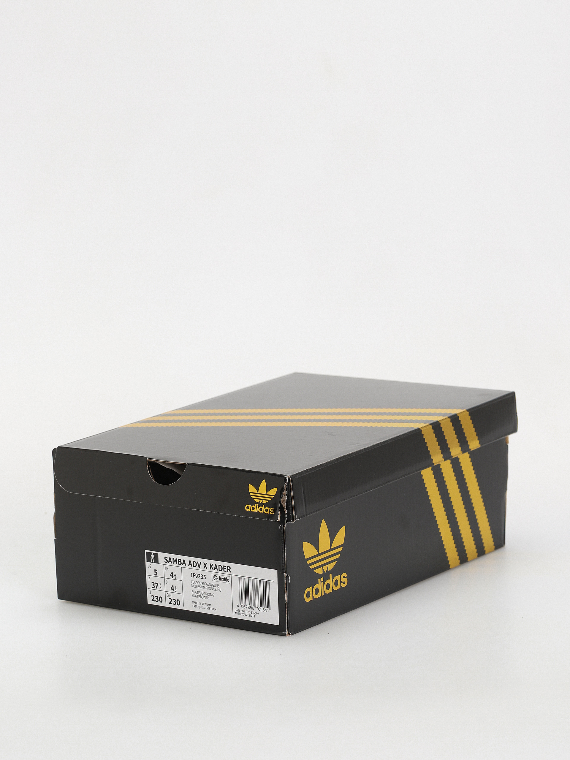 adidas Shoes Samba ADV X Kader (cblack/brown/gum5)