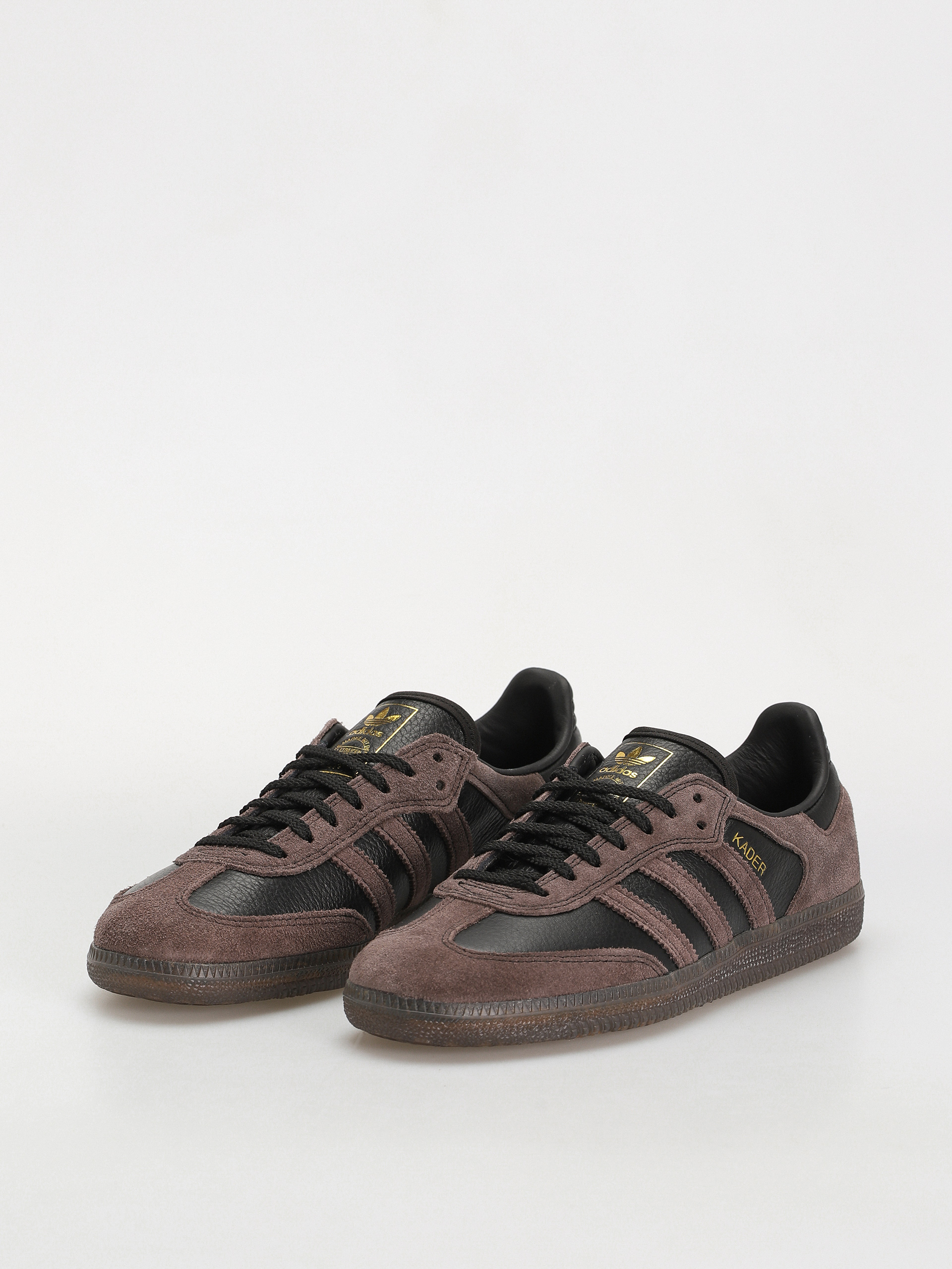 adidas Shoes Samba ADV X Kader - brown (cblack/brown/gum5)