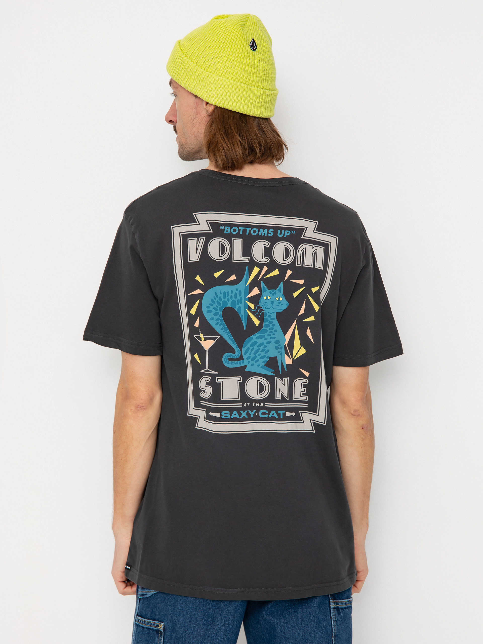 Volcom Saxy Cat T-Shirt (stealth)