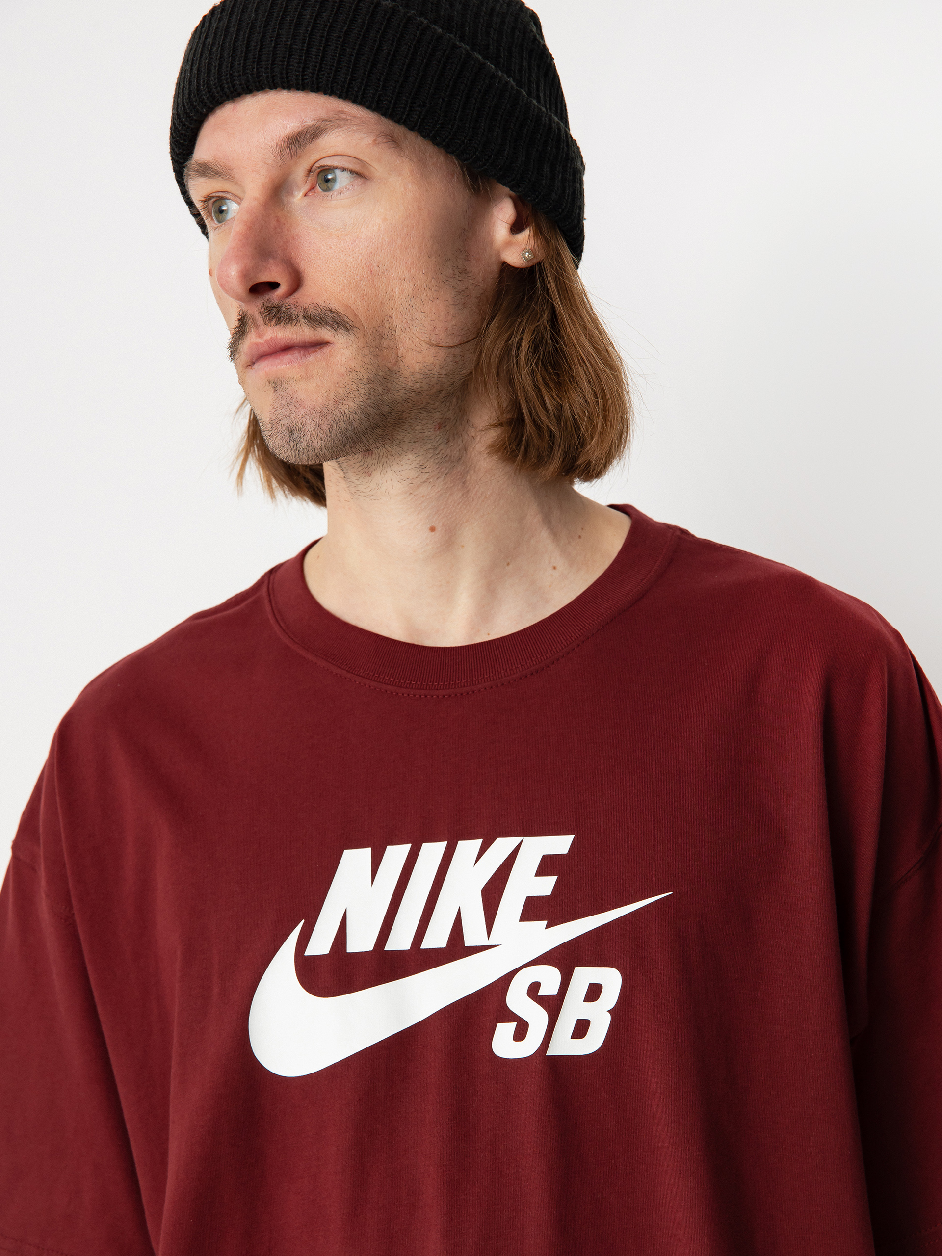 Nike SB T-Shirt Logo HBR (dark team red)