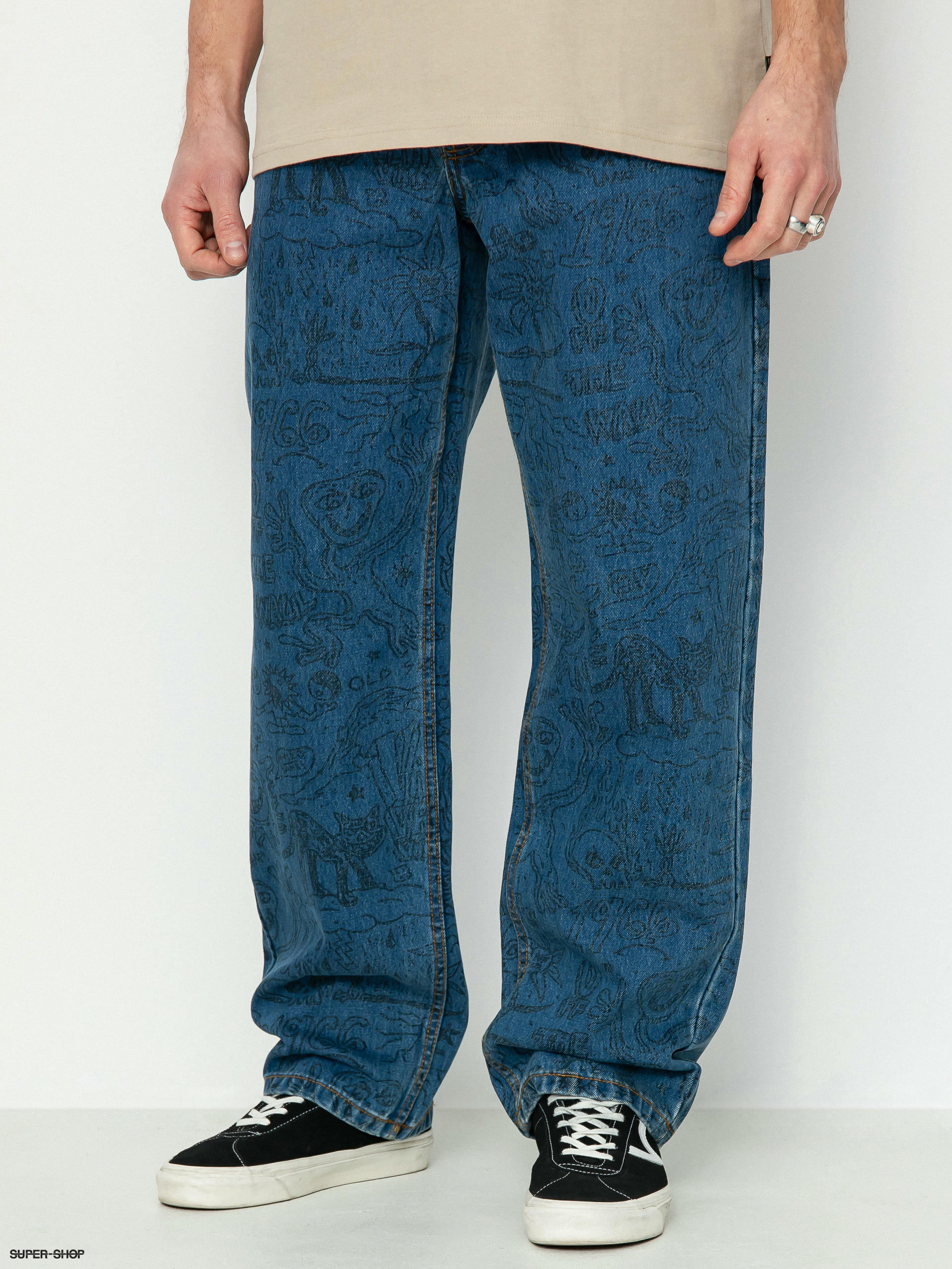 Vans store denim pants