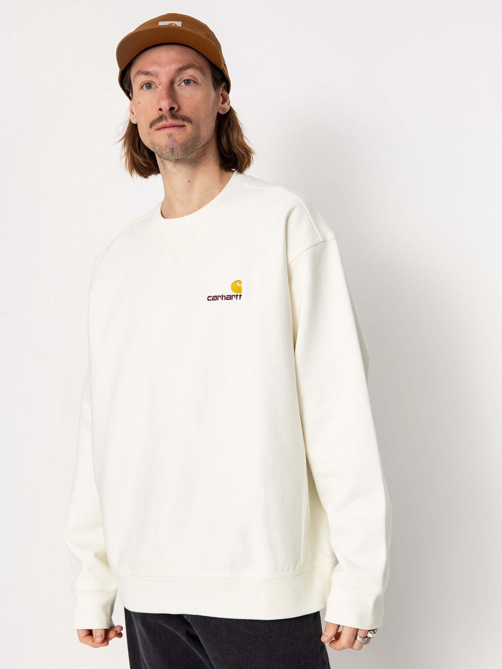 Carhartt WIP American Script Sweatshirt (wax)