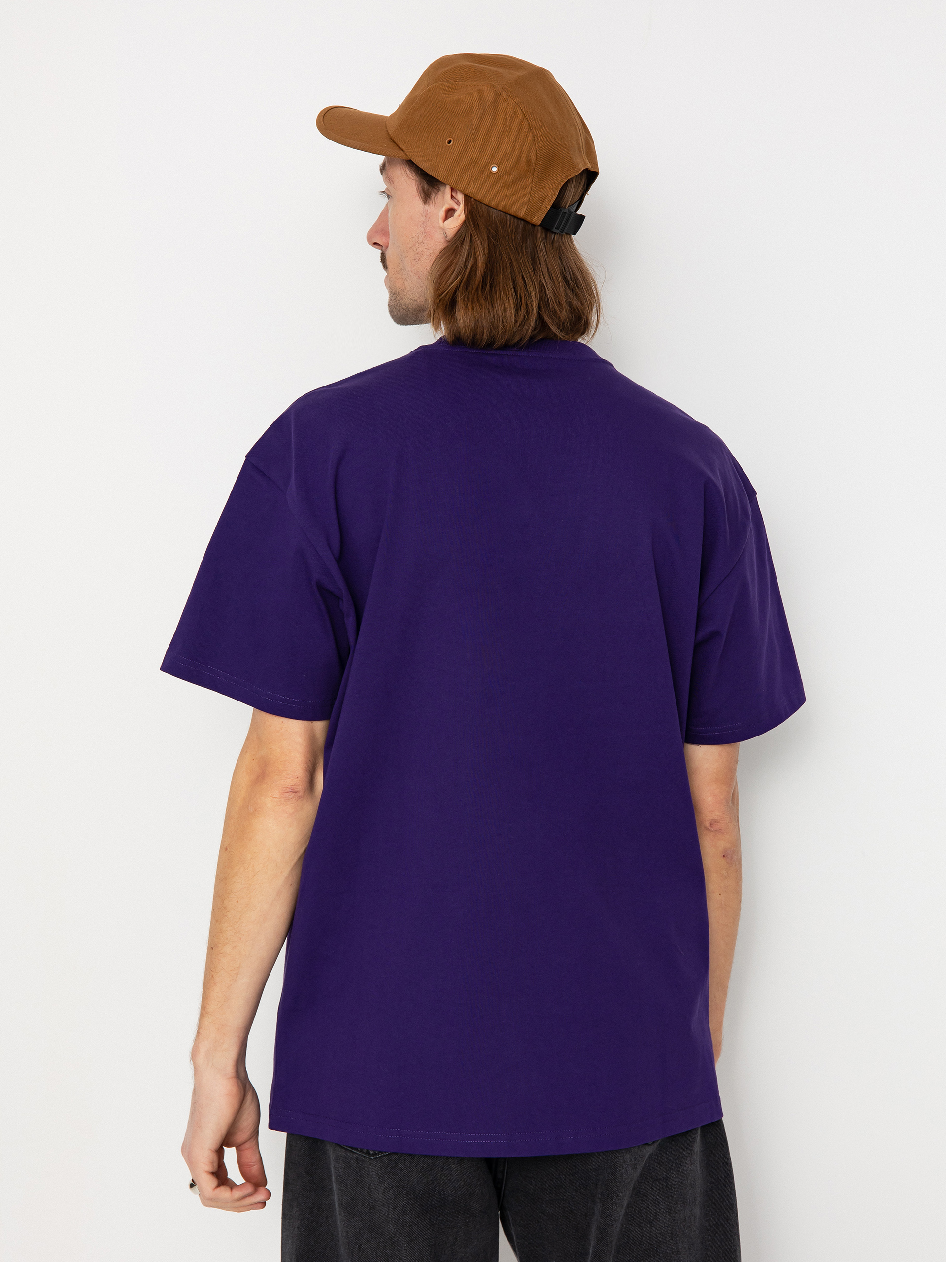 Carhartt WIP Chase T-shirt (tyrian/gold)