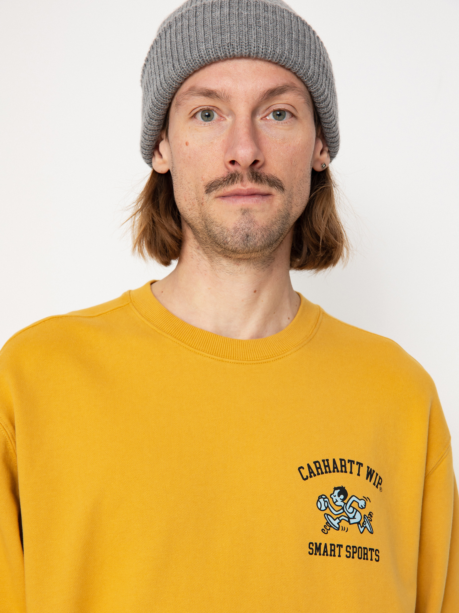 Carhartt WIP Smart Sports Sweatshirt - yellow (sunray)
