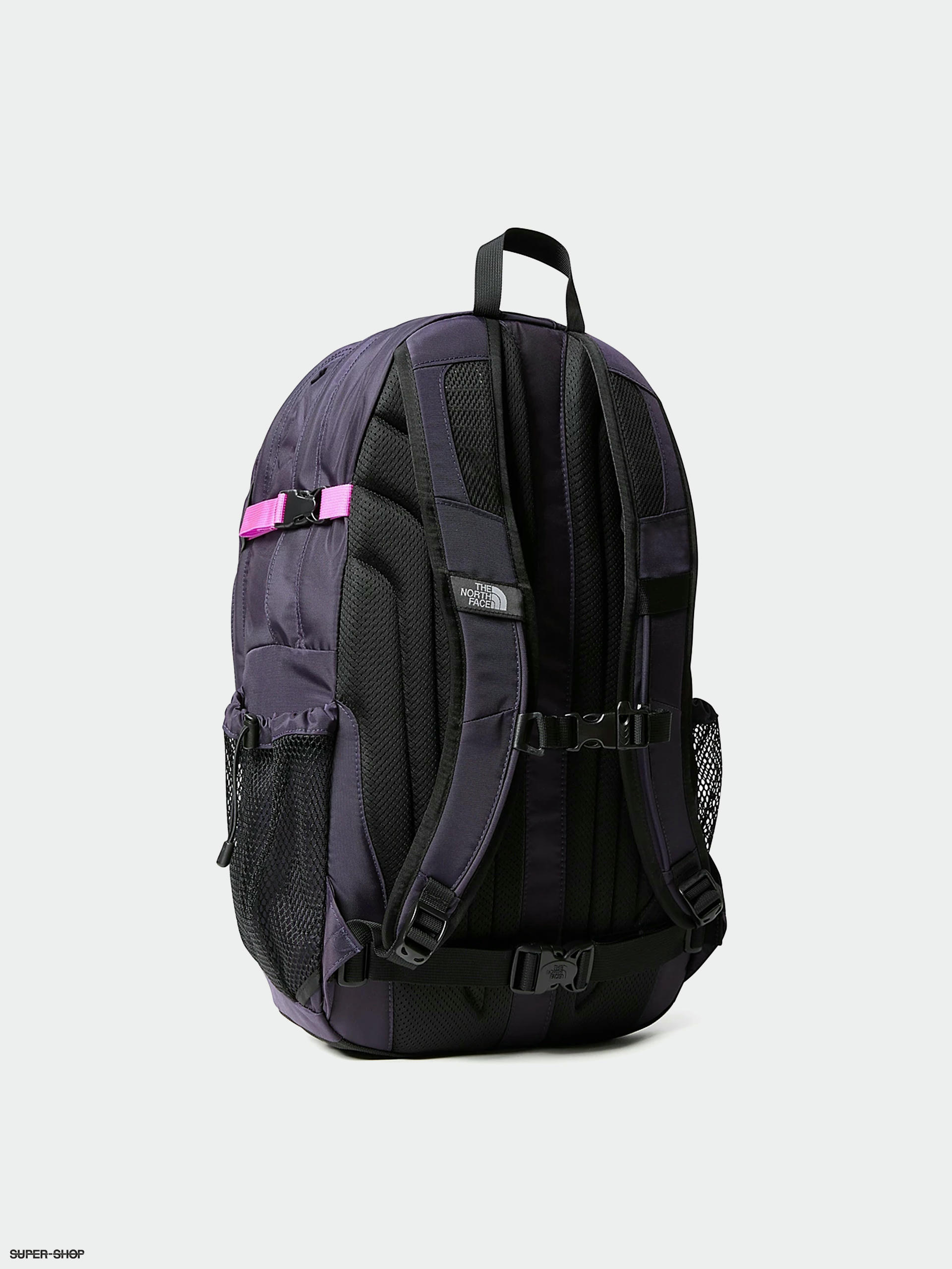 North face backpack black and purple online