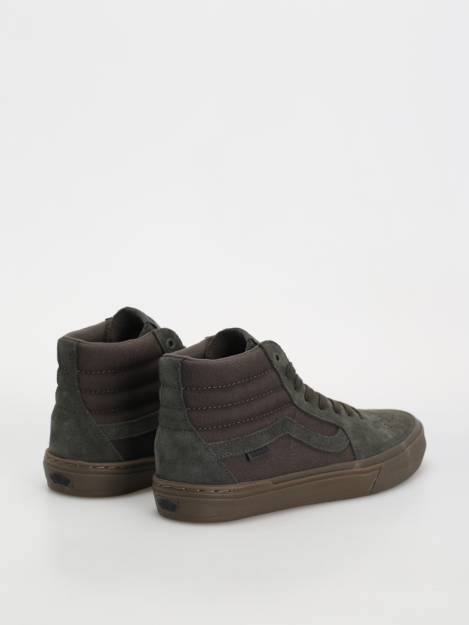 Vans Bmx Sk8 Hi Shoes (dark gray/gum)