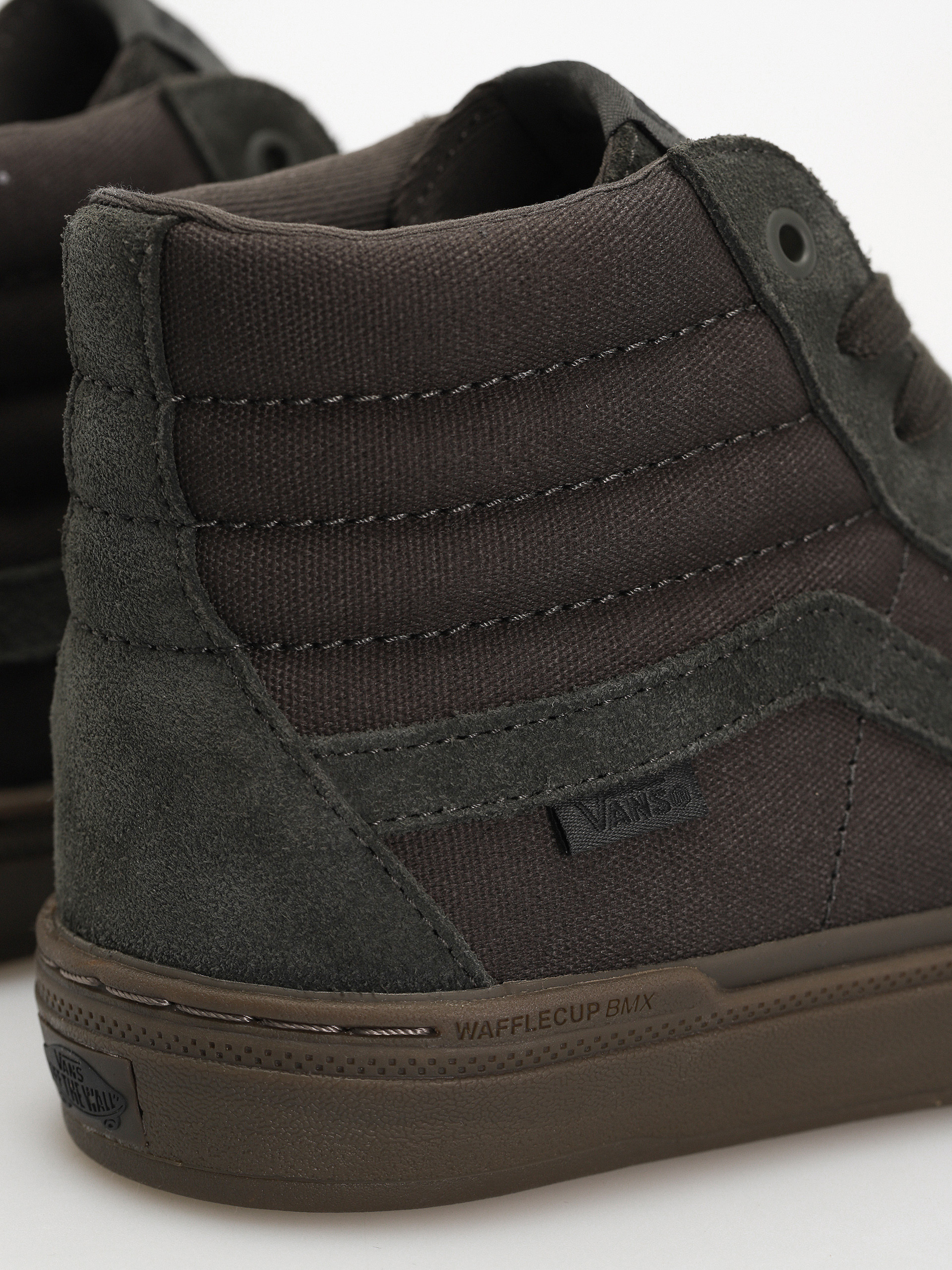 Vans Bmx Sk8 Hi Shoes (dark gray/gum)