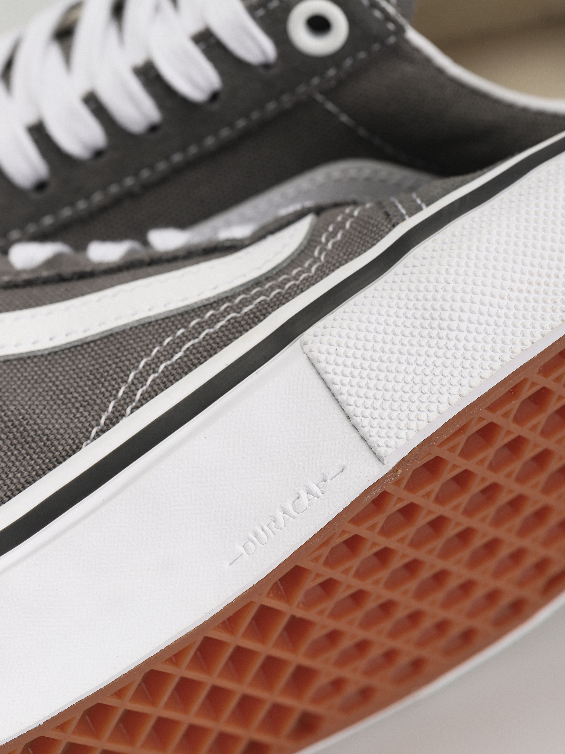 Vans Skate Old Skool Shoes (pewter/white)