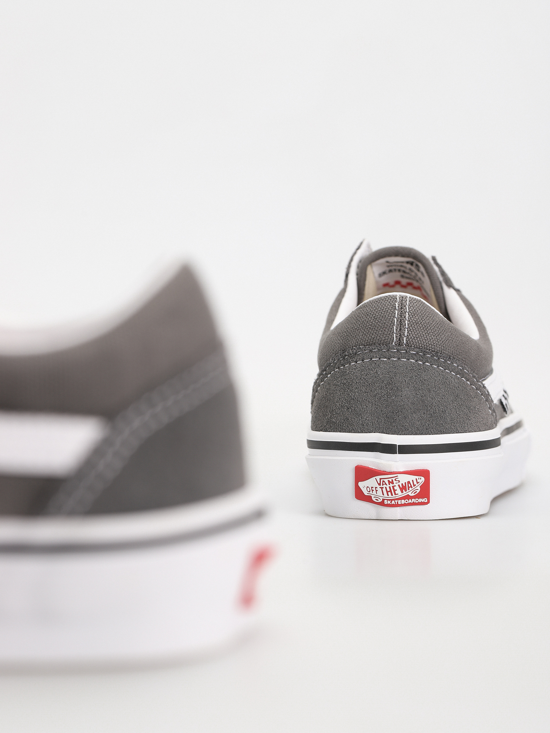 Vans Skate Old Skool Shoes (pewter/white)