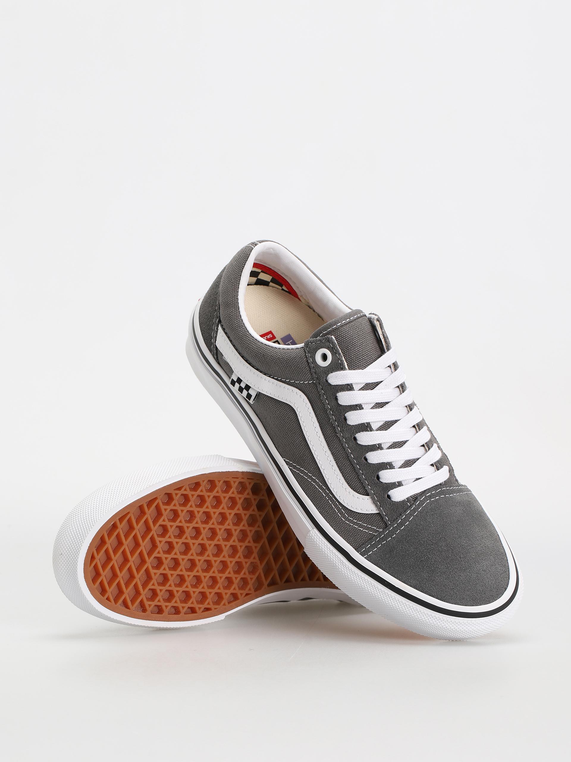 Vans Skate Old Skool Schuhe (pewter/white)