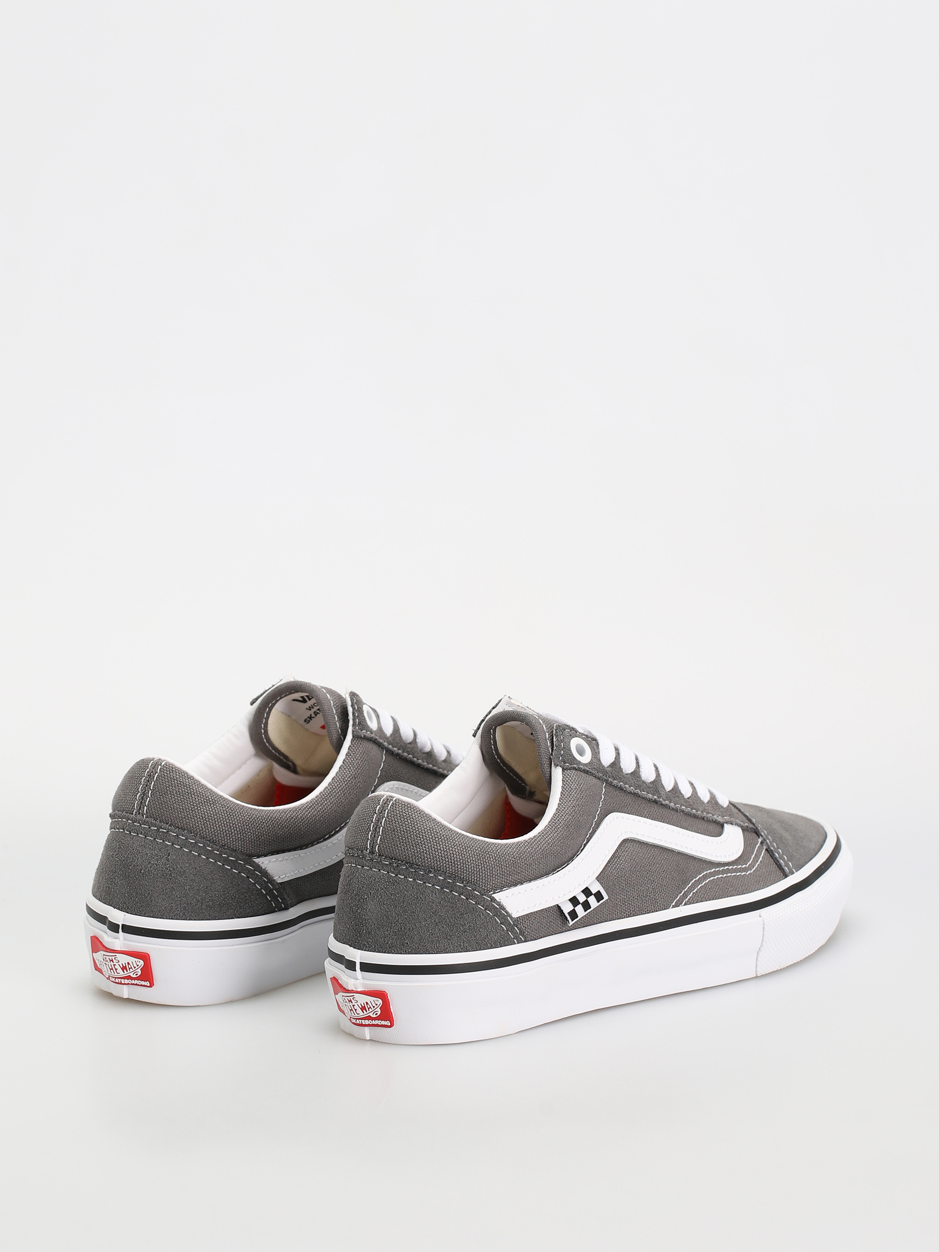 Vans Skate Old Skool Schuhe (pewter/white)