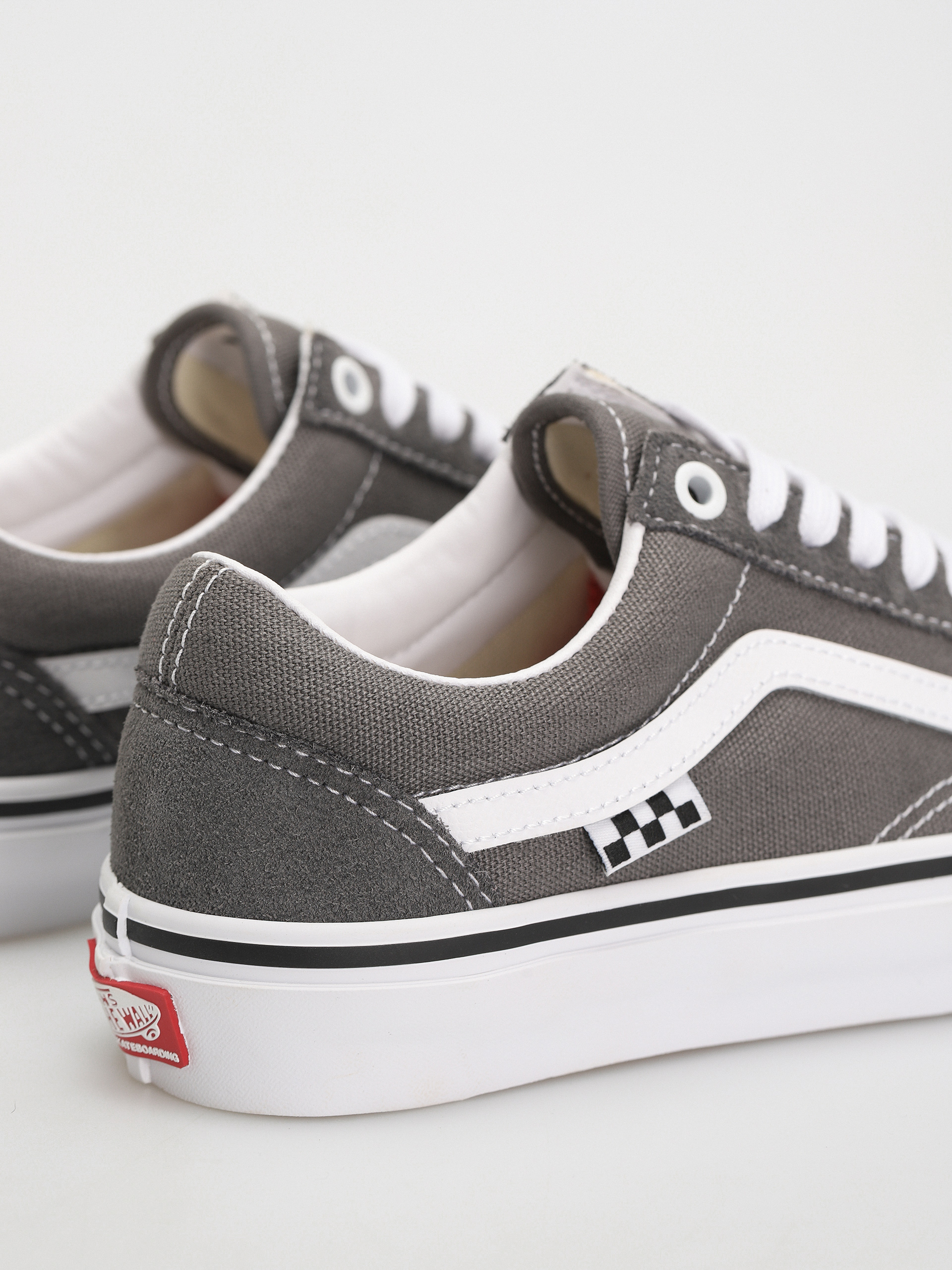 Vans Skate Old Skool Schuhe (pewter/white)