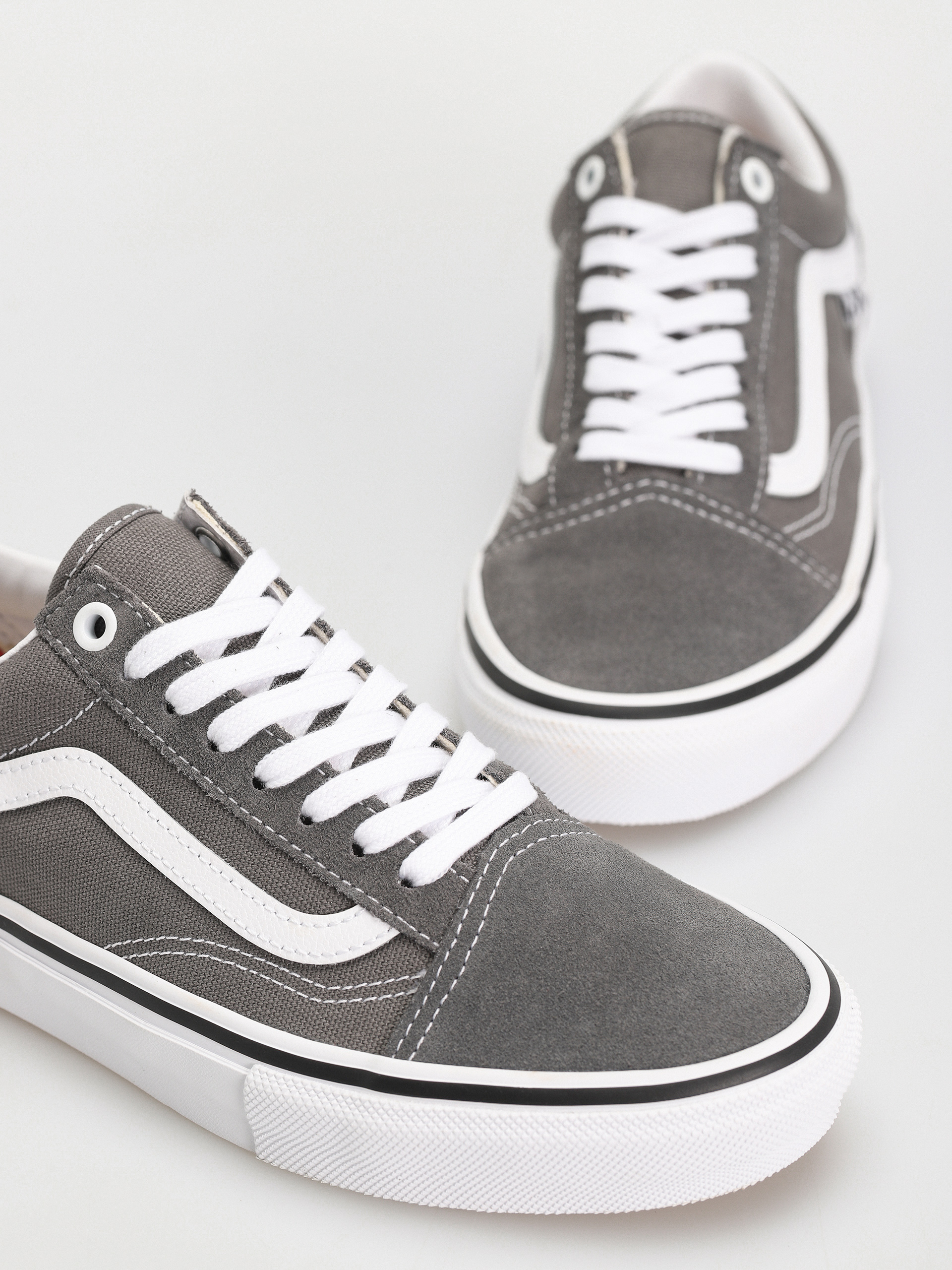 Vans Skate Old Skool Schuhe (pewter/white)