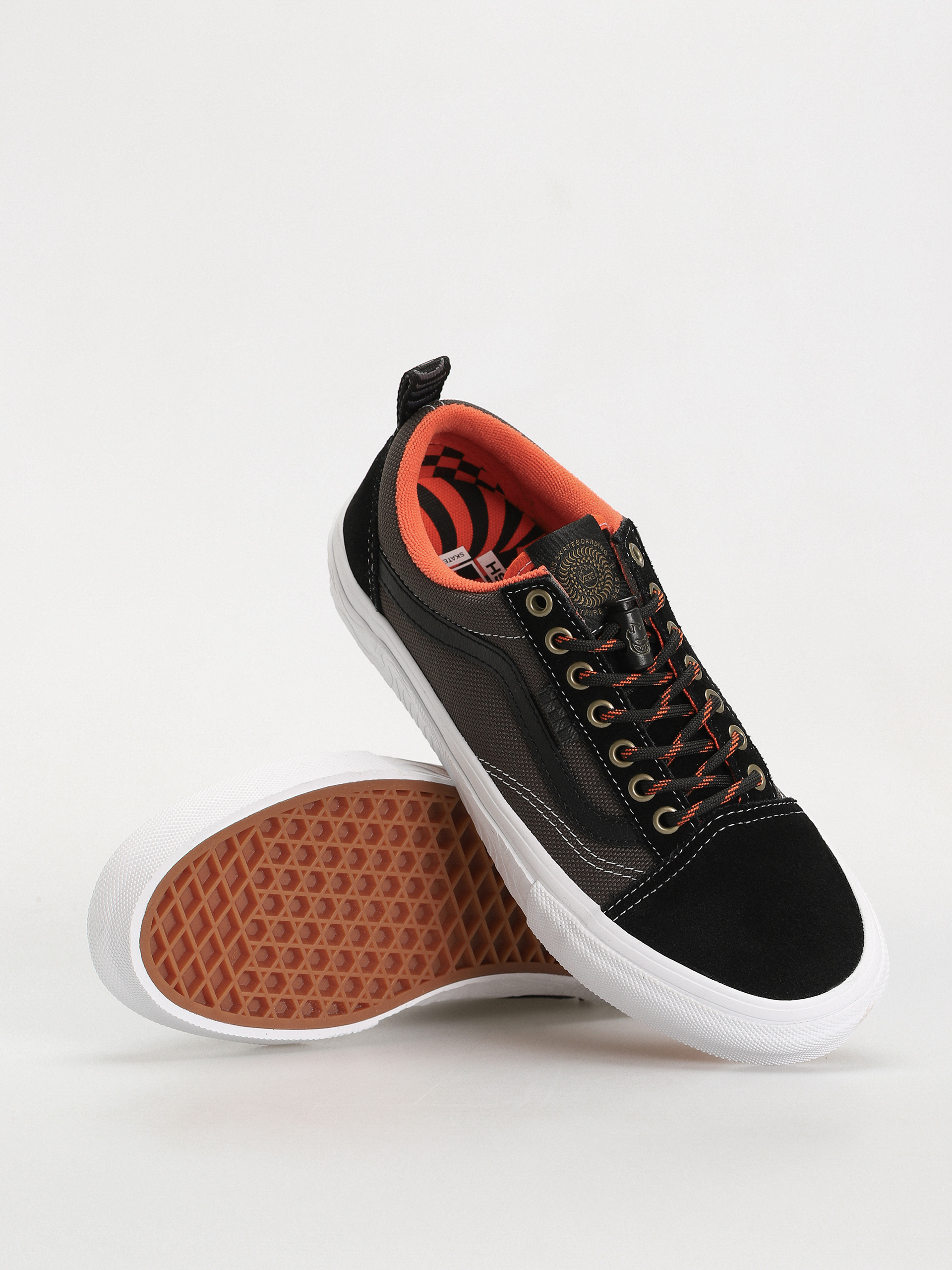 Vans Schuhe X Spitfire Skate Old Skool (spitfire black/flame)