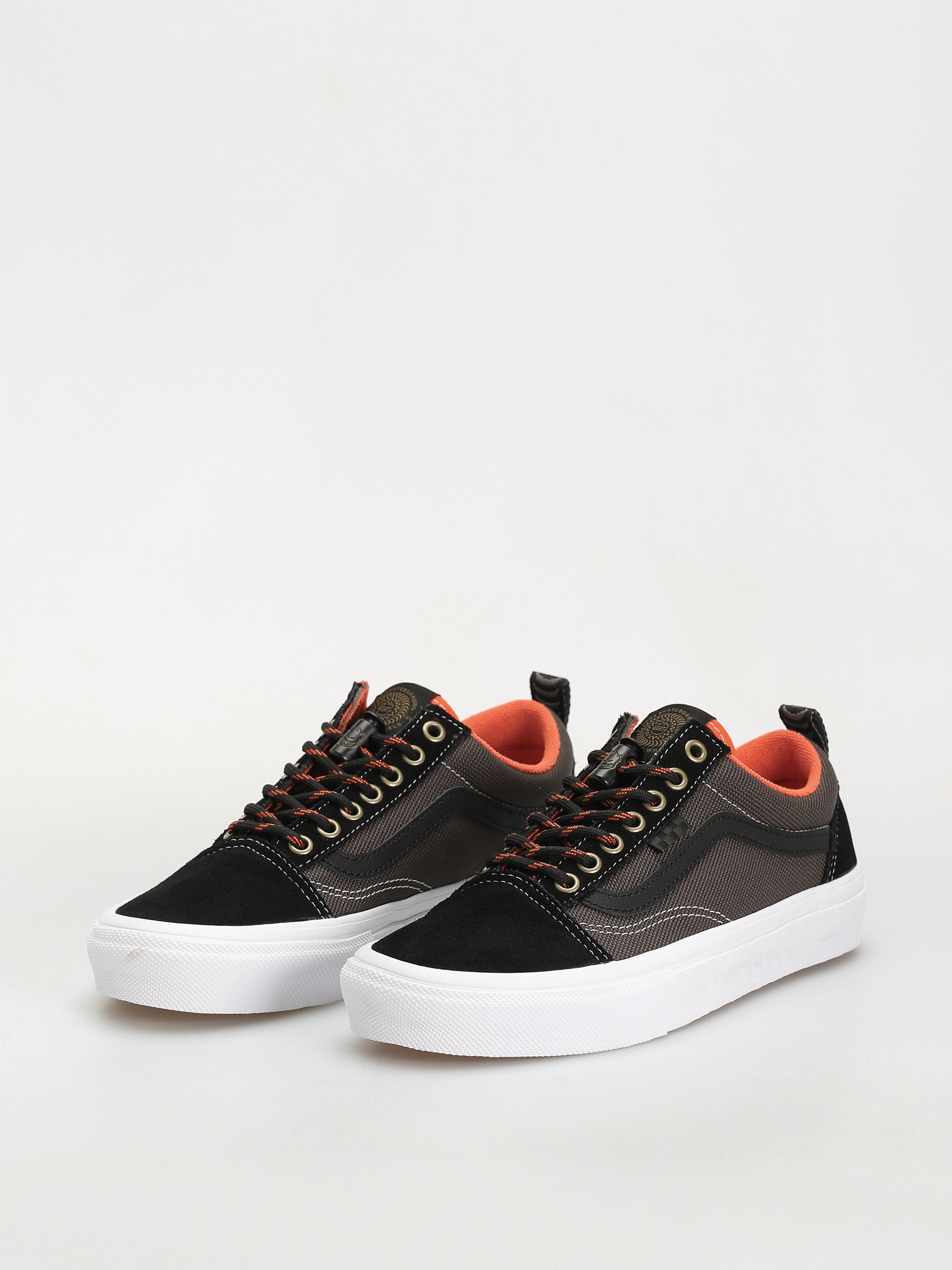 Vans Skate Old Skool X Spitfire Wheels Black/Flame Shoes