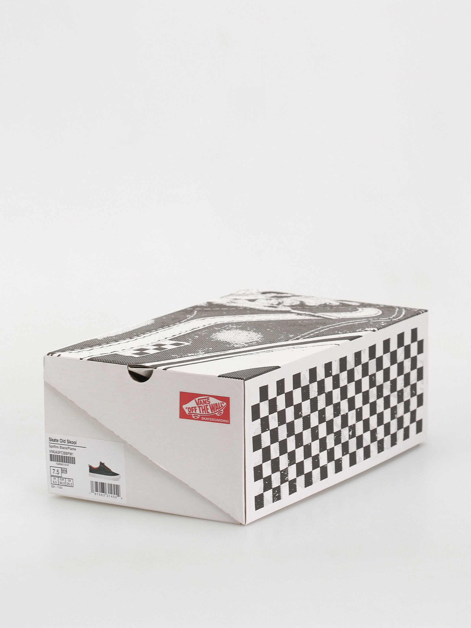 Vans Schuhe X Spitfire Skate Old Skool (spitfire black/flame)