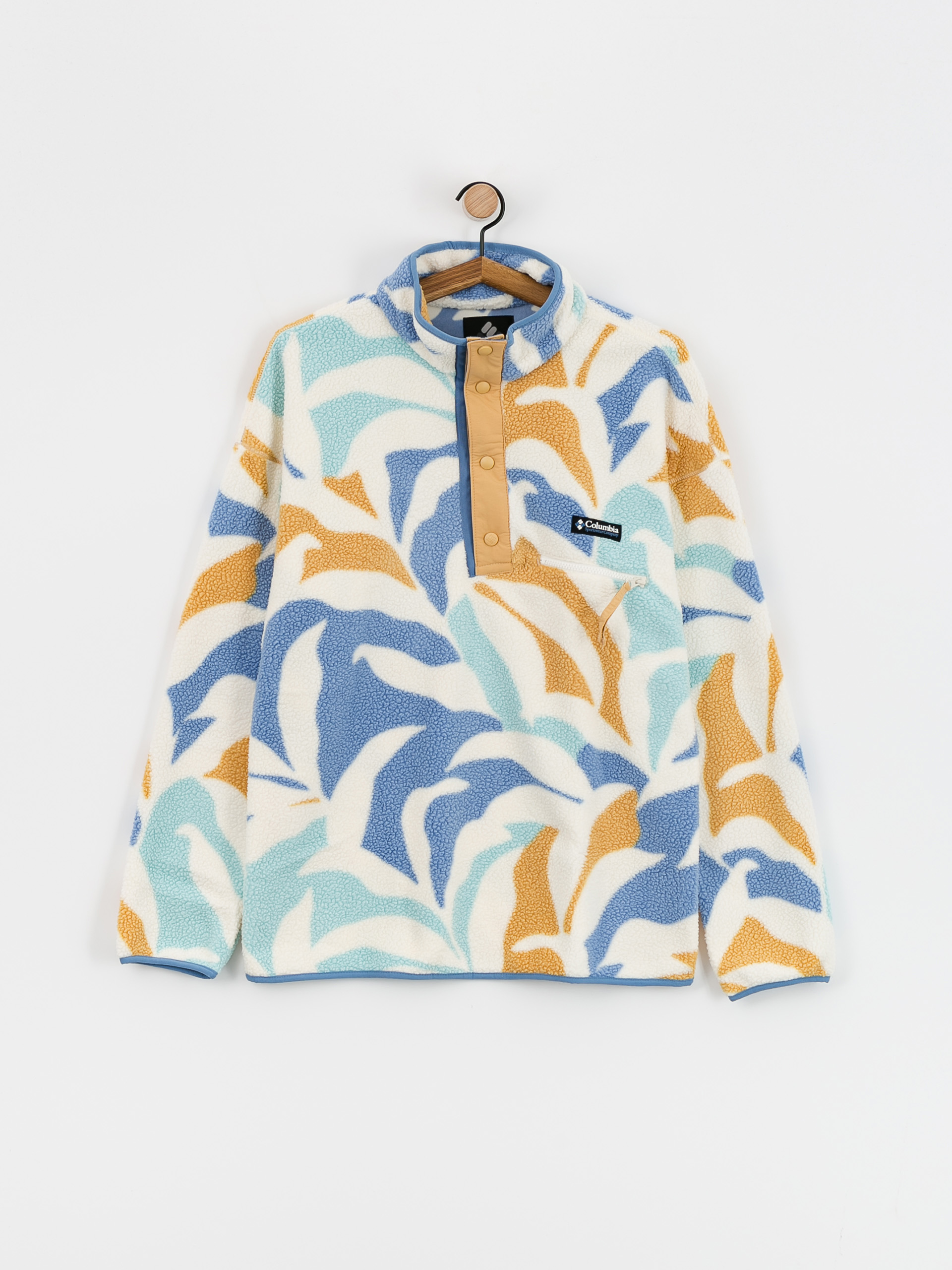 Mens Columbia Helvetia Fleece  (chalk floristic)