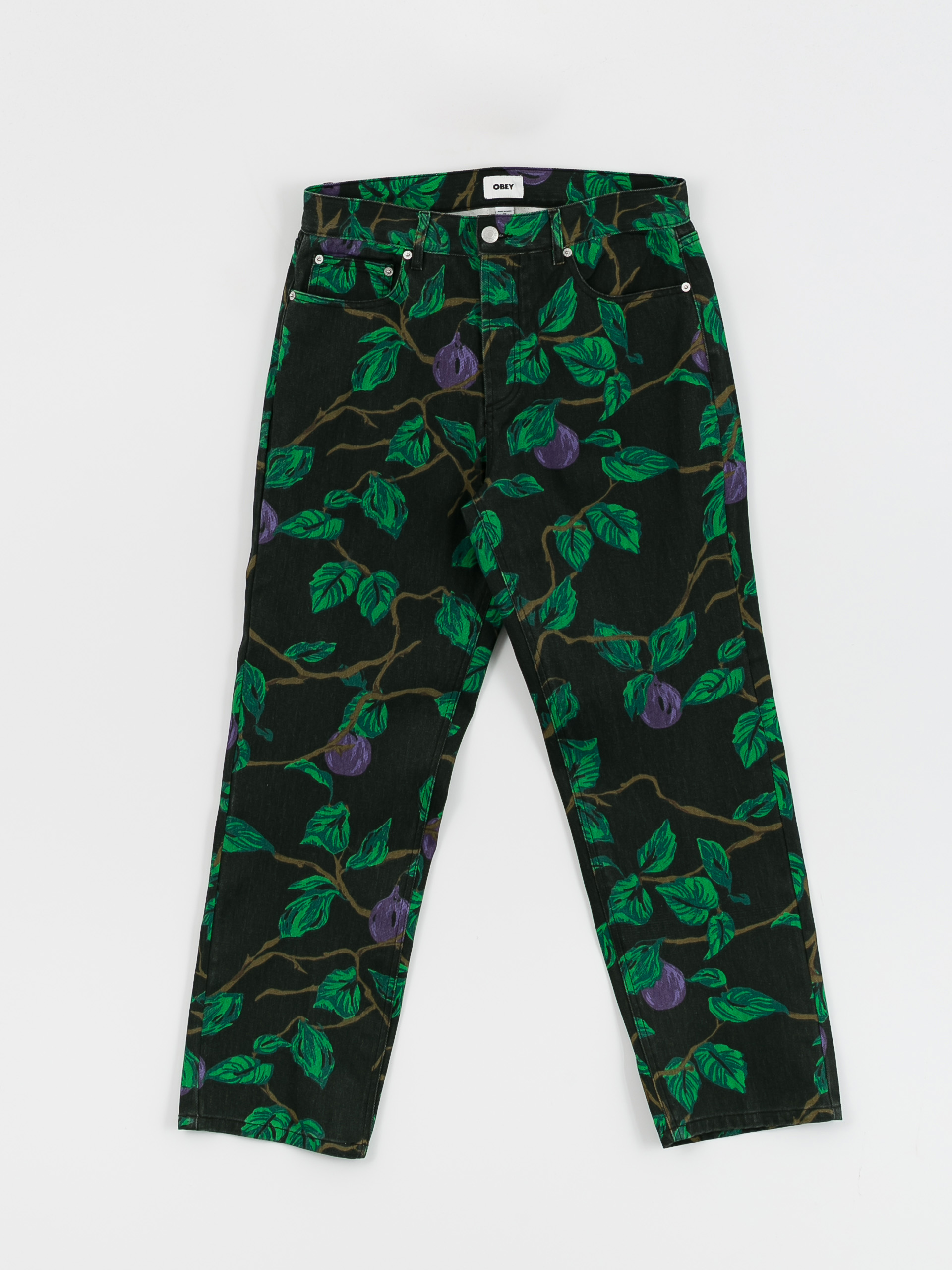 OBEY Hardwork Printed Denim Hose (rosin)