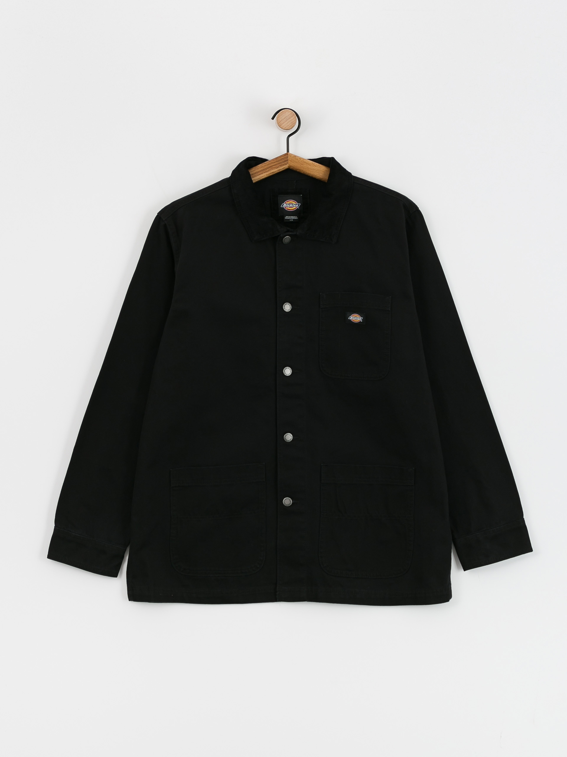 Dickies Duck Lined Chore Jacke (stone washed black)