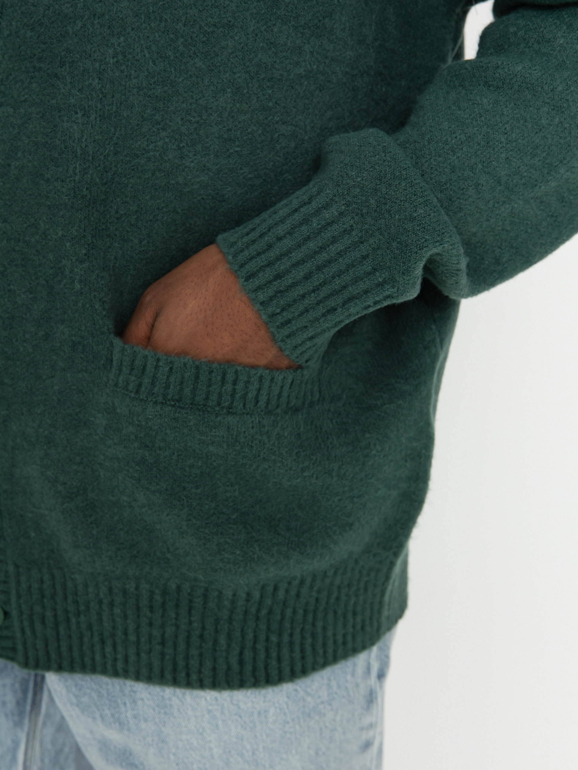 Vans Havenwood Cardigan Sweatshirt (bistro green)