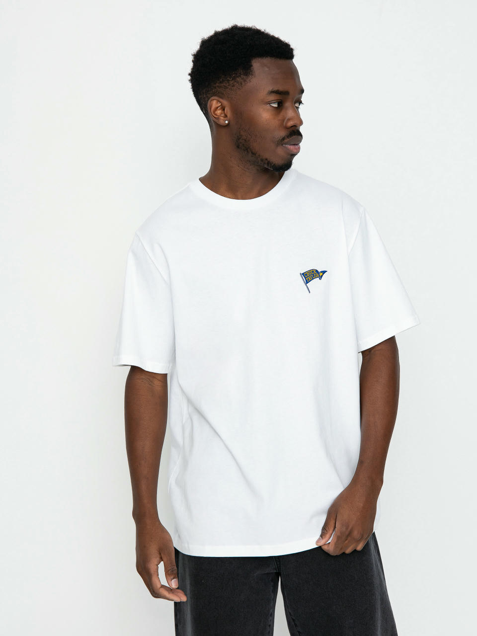 Converse T-Shirt Retro Chuck Flag (optical white)