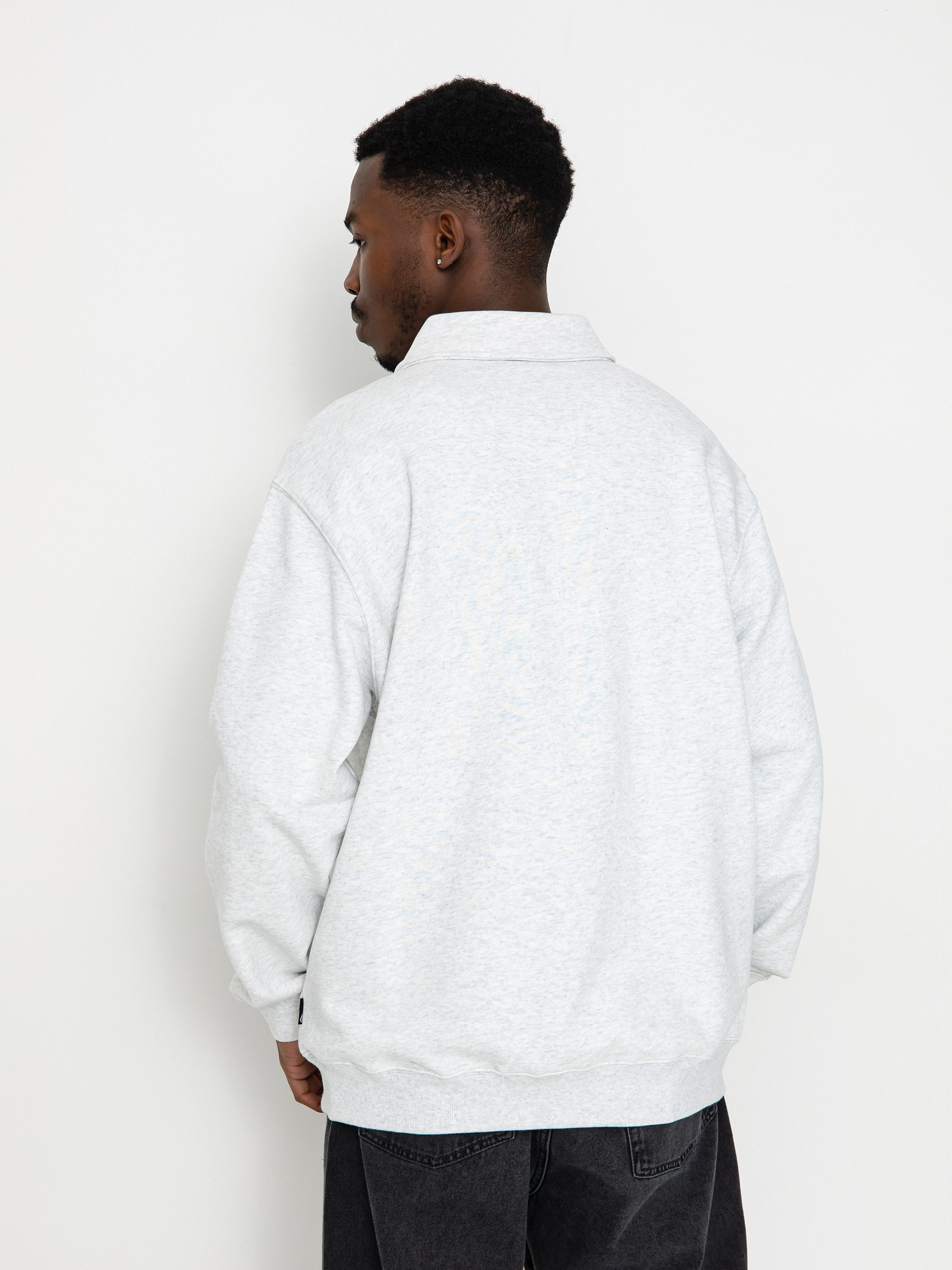 Volcom Nevermine Terry Crew Sweatshirt - grey (bone heather)