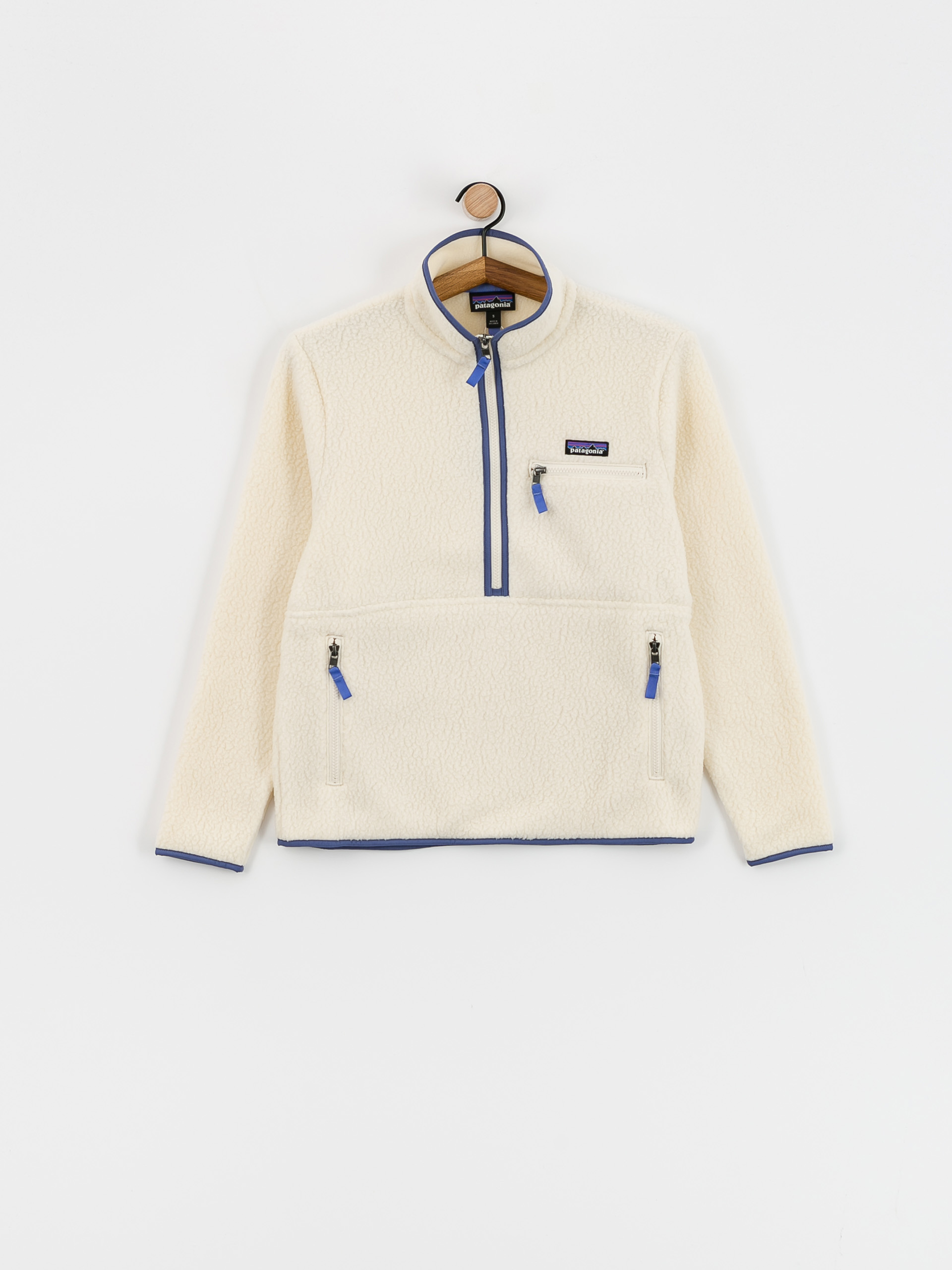 Womens Patagonia Retro Pile Marsupial Fleece  (natural)
