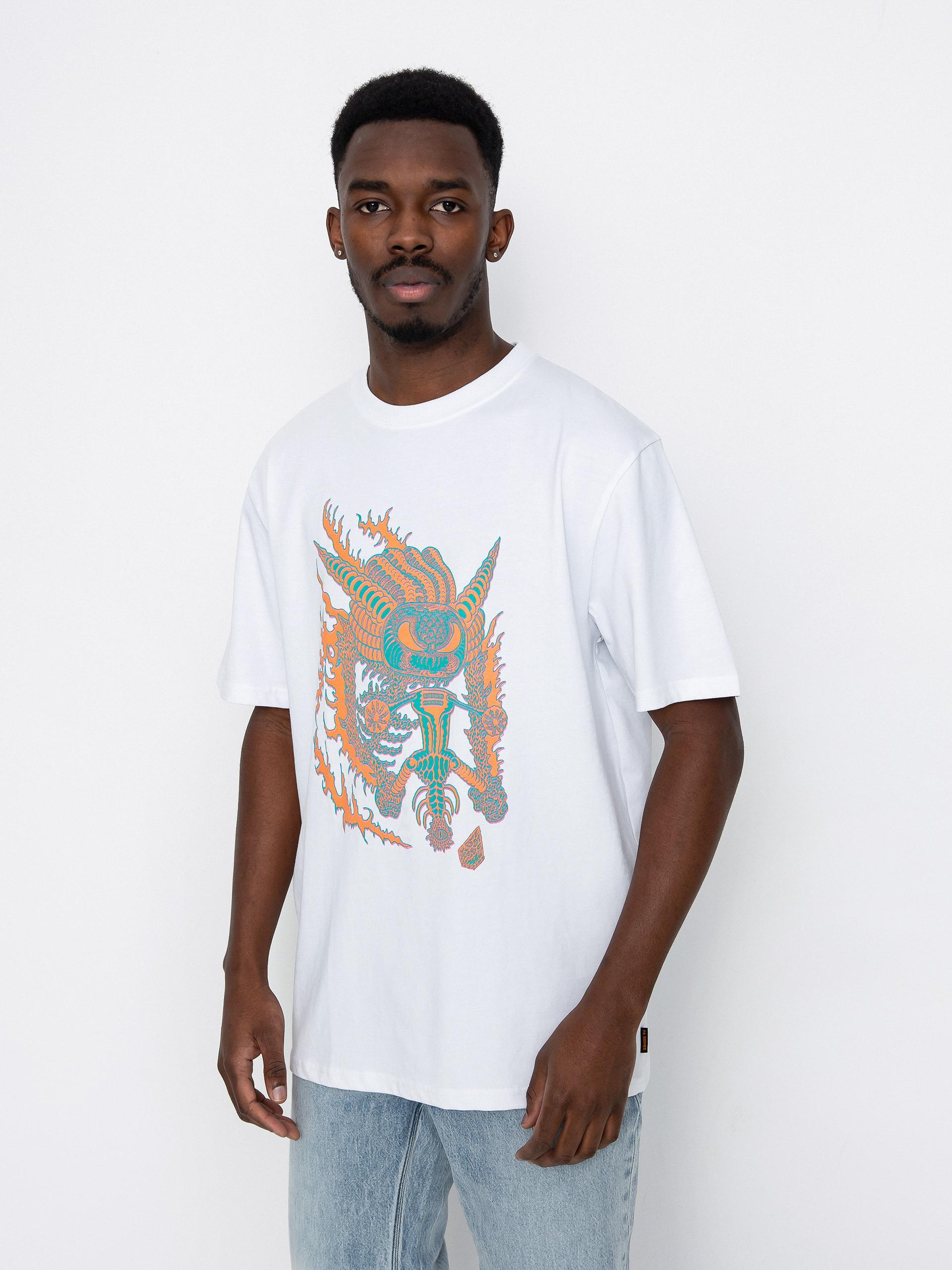 VOLCOM■Drawing Authentic T-shirt■送料込 VOLCOM ボルコム Tシャツ 半袖 チャコールグレー メンズ SCHROFF